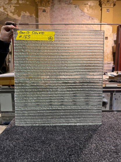Slumped Glass Panel - 10mm - 51cmx47cm #183