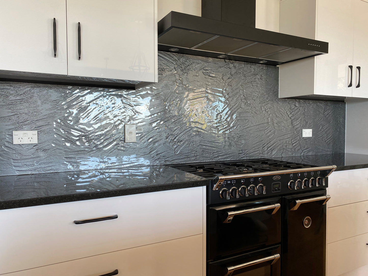 Concrete effect Splashback! 1m x 51.5cm - #1201