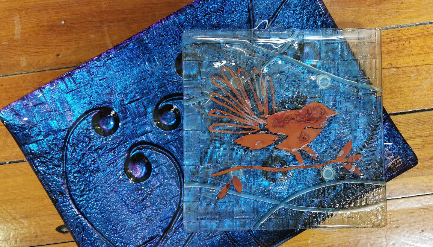 Copper Fantail - Small Square