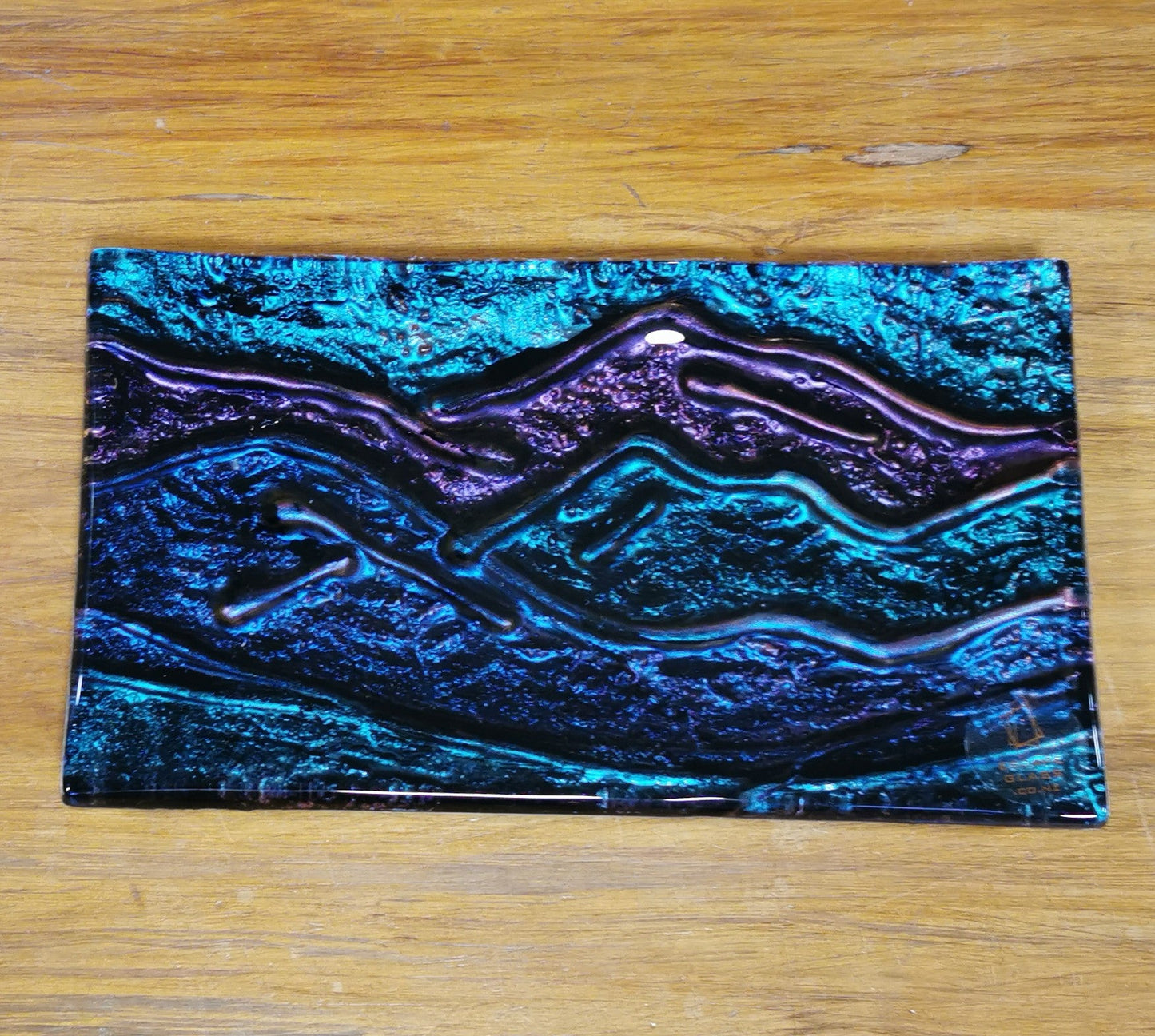 Handpainted Landscape at Dusk - Trinket