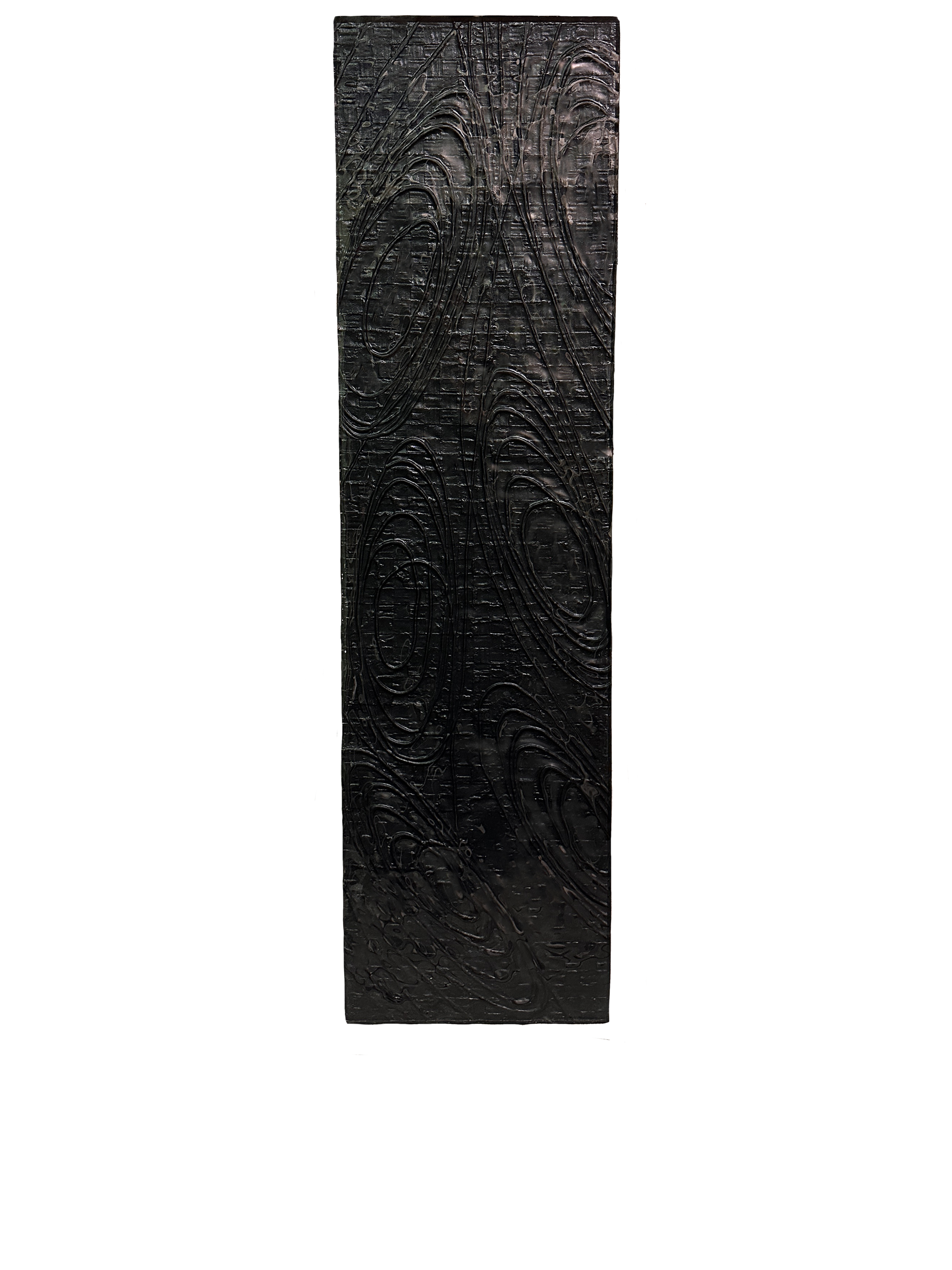 Black Glass Panel - 1.2m x 30cm