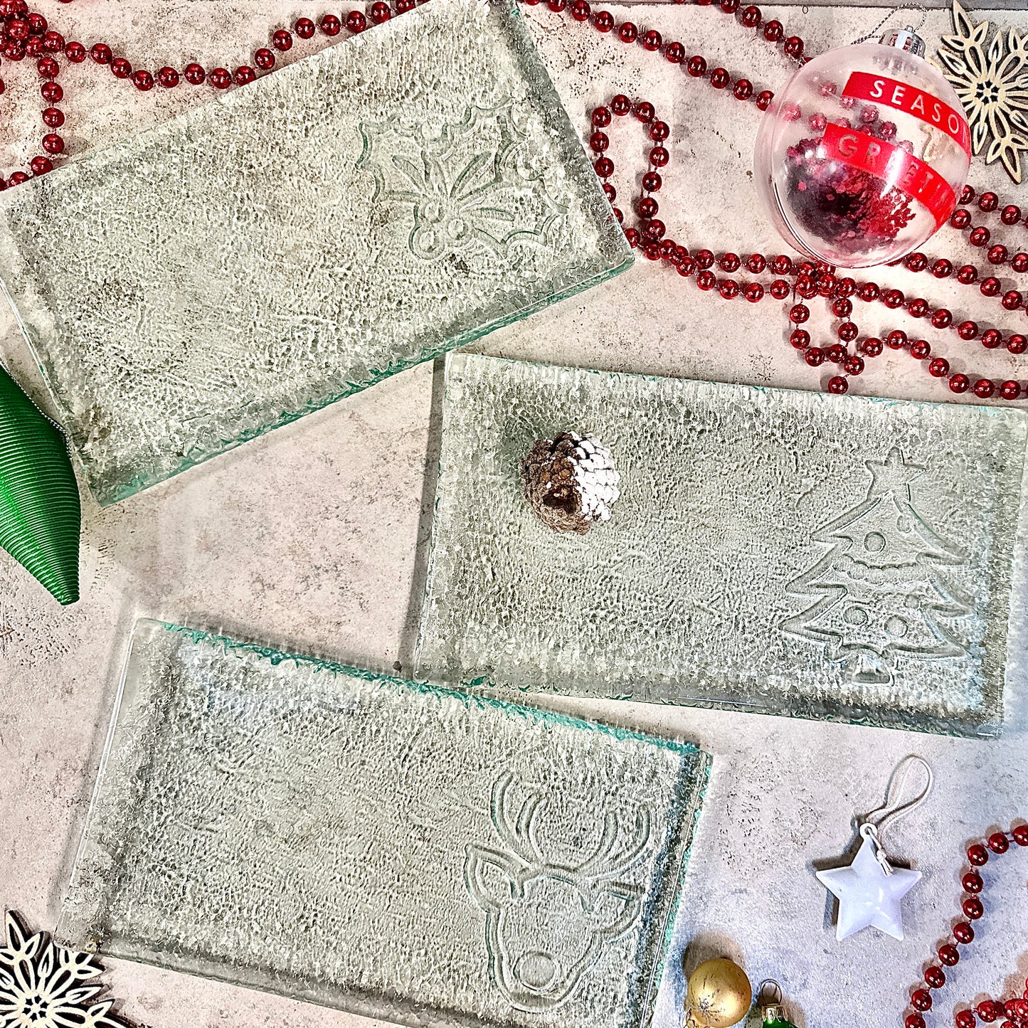Mistletoe Plate - Personalise this!