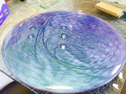 Lazy Susan - Middle Earth - Glass platter 