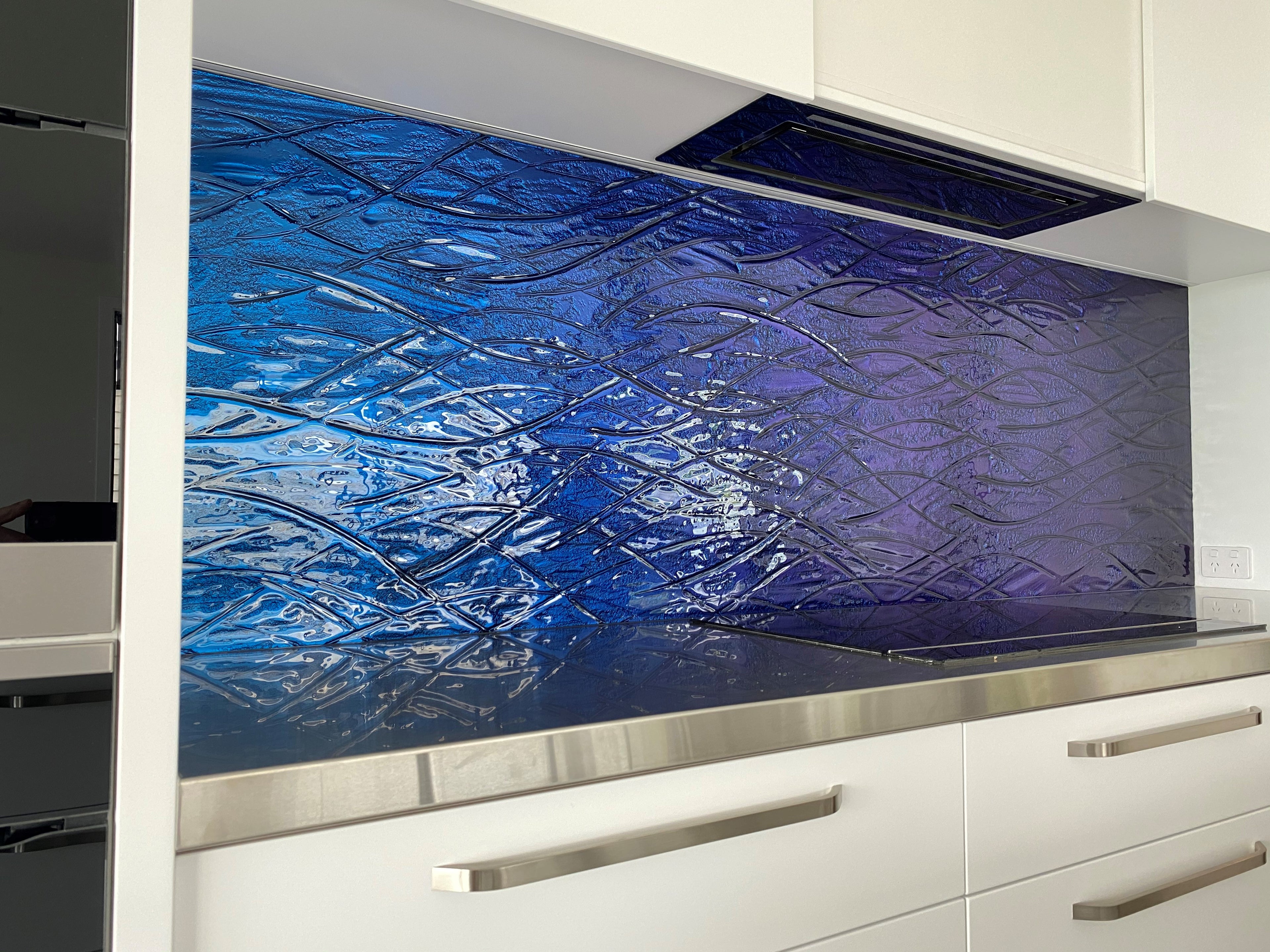 Slumped Glass - Logic - 76.5x40cm - #169