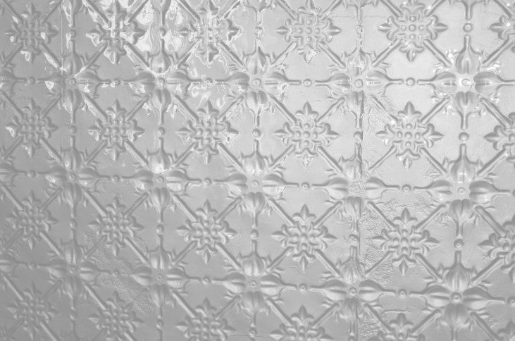 Pressed Tin A - Original - Glass Sample