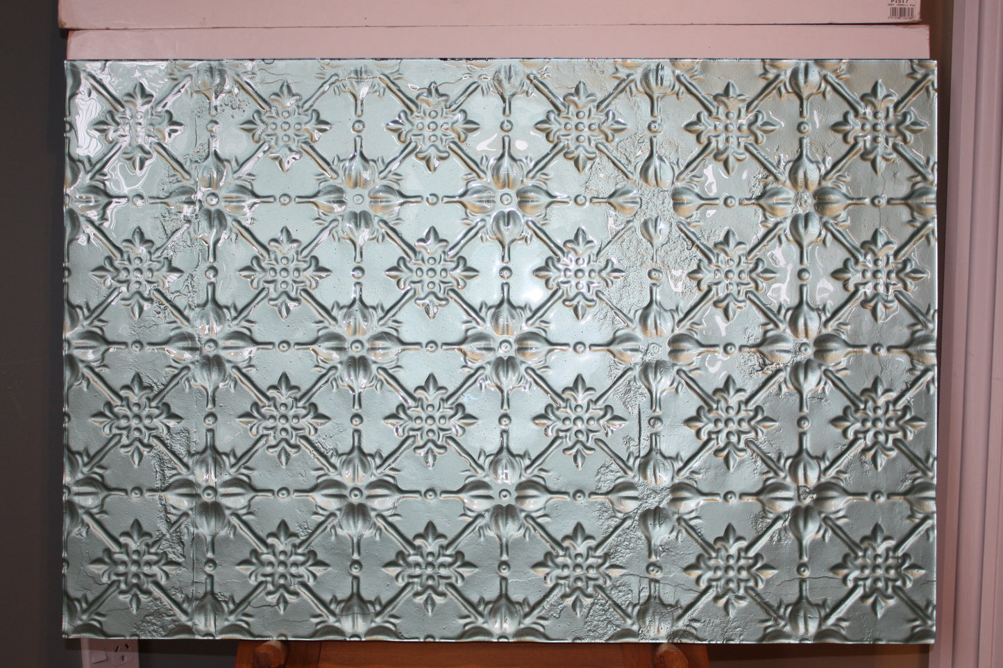 Pressed Tin A - Original - Glass Sample