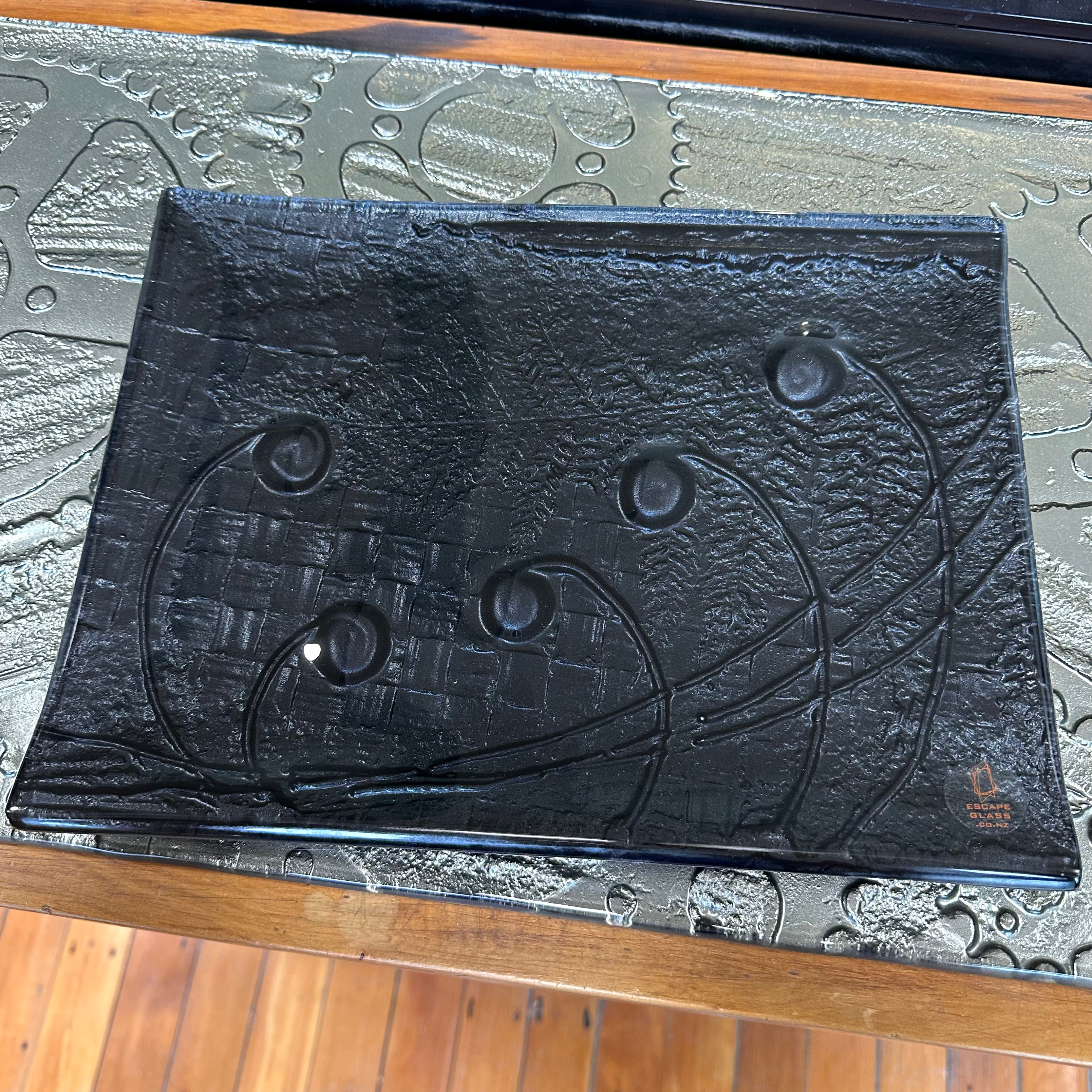 Black - Rectangular Platter