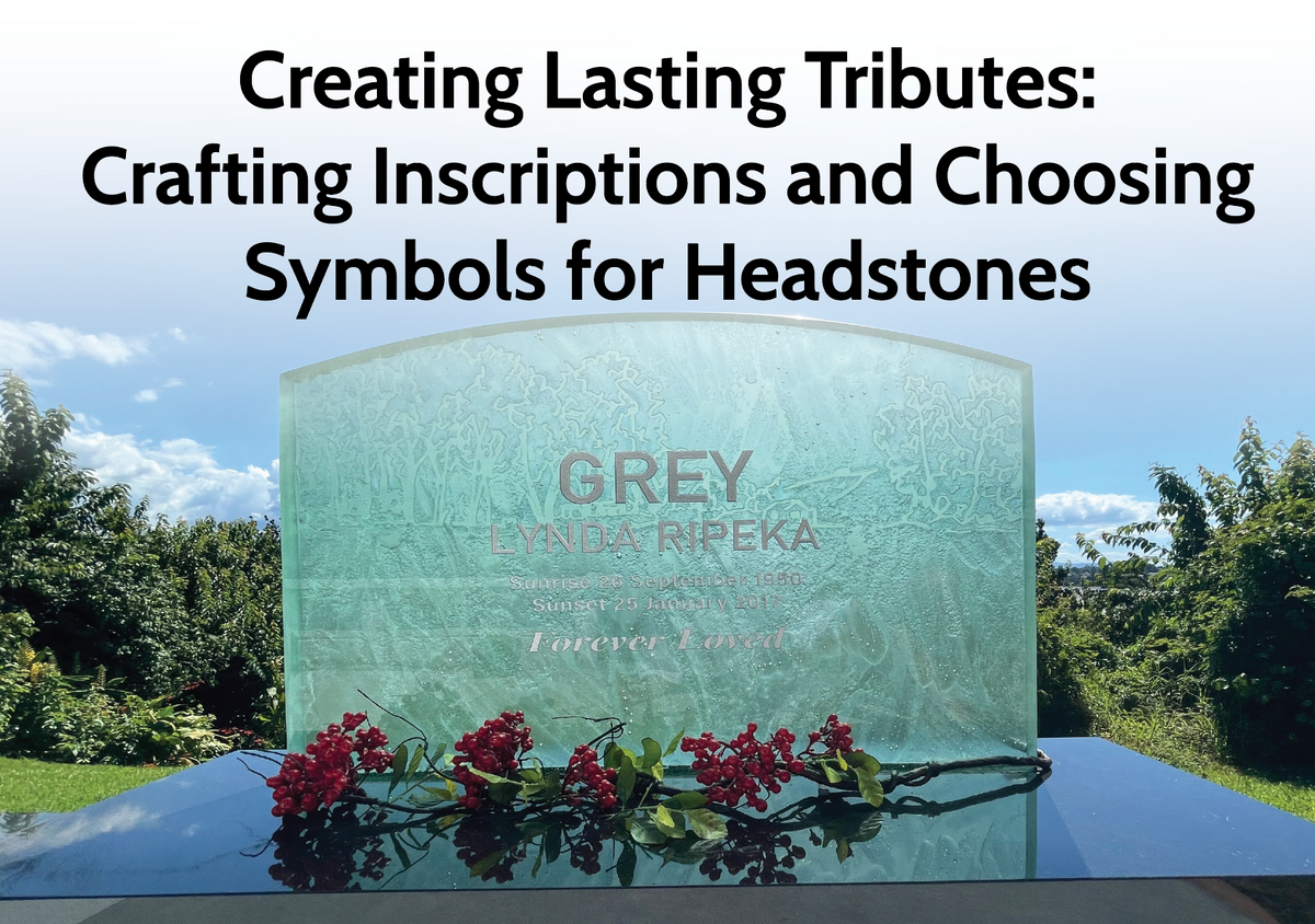 Headstone Scripts Creating Lasting Tributes: Crafting Inscriptions and Choosing Symbols ...