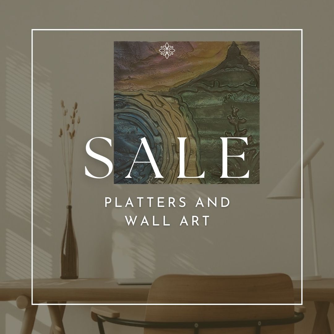 Sale Platters and Art Glass