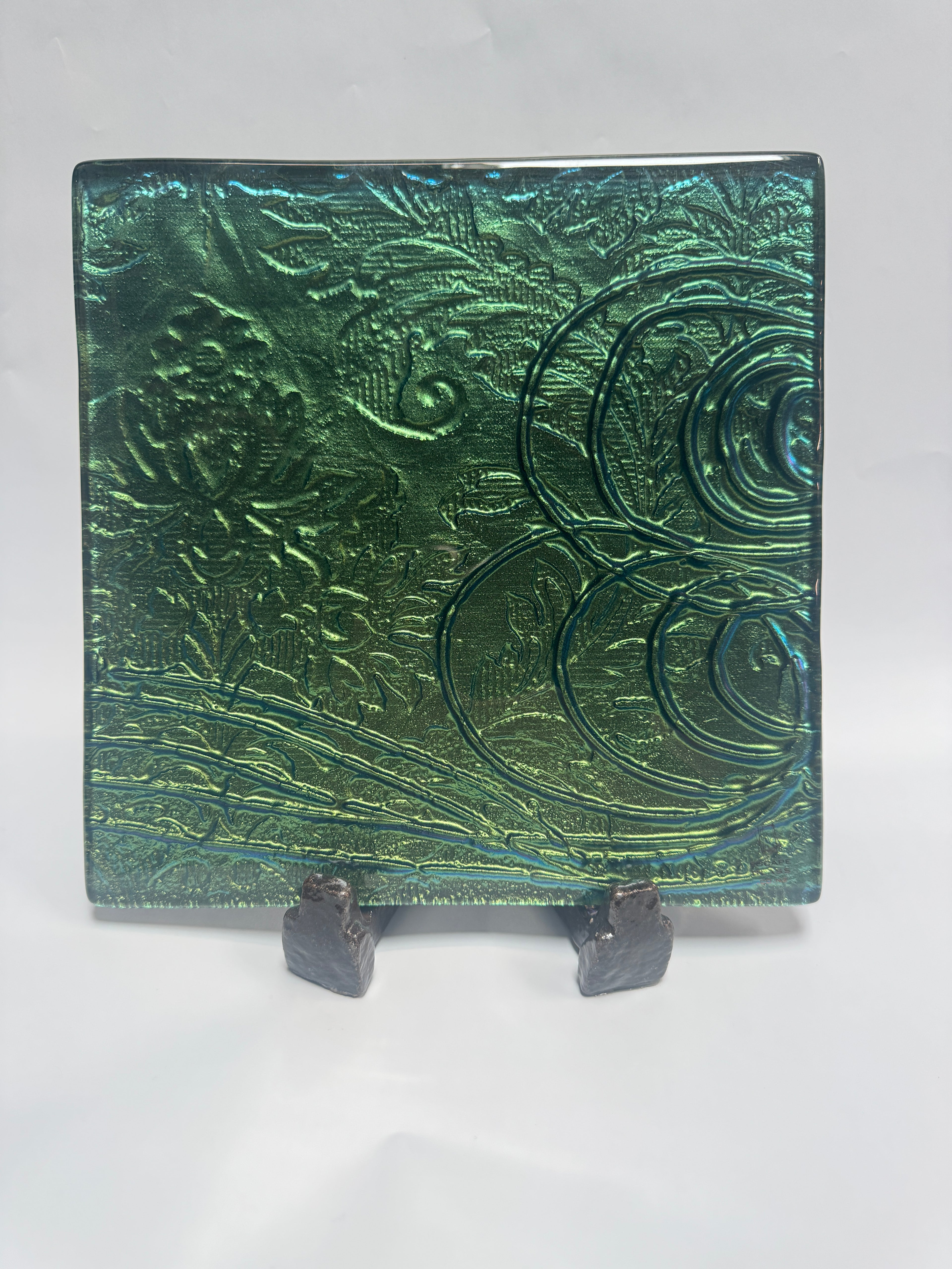 Anaglypta - 25cm Square Platter