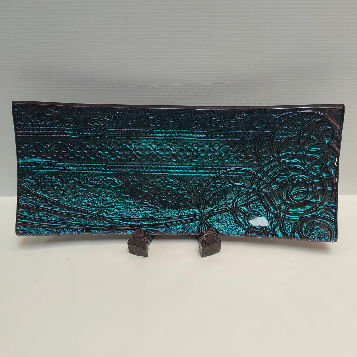Sushi Tray - Anaglypta Swirl