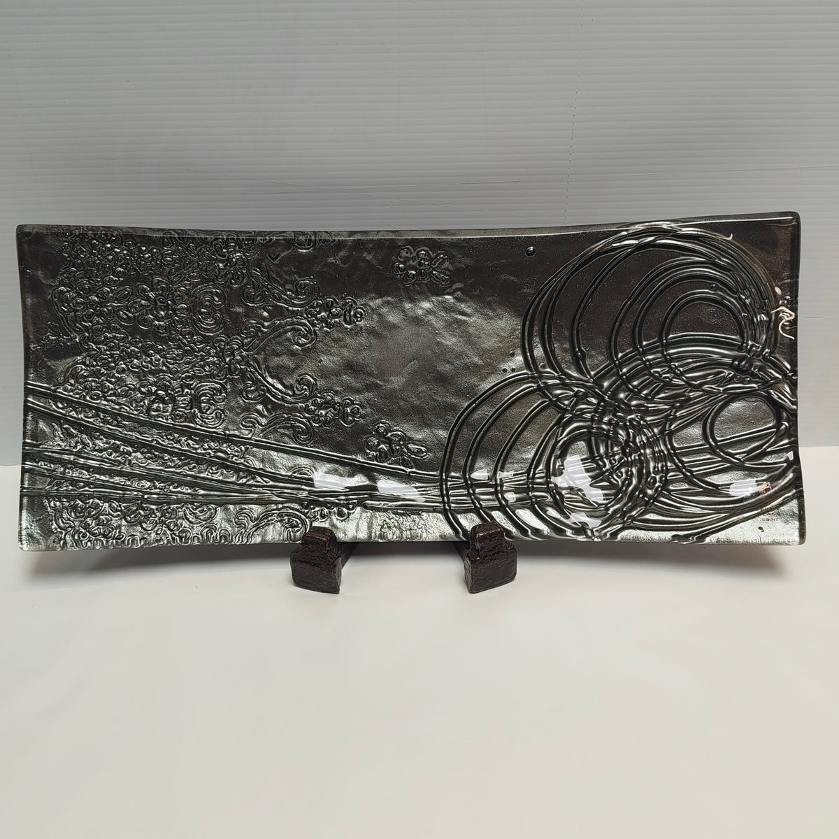 Sushi Tray - Anaglypta Swirl