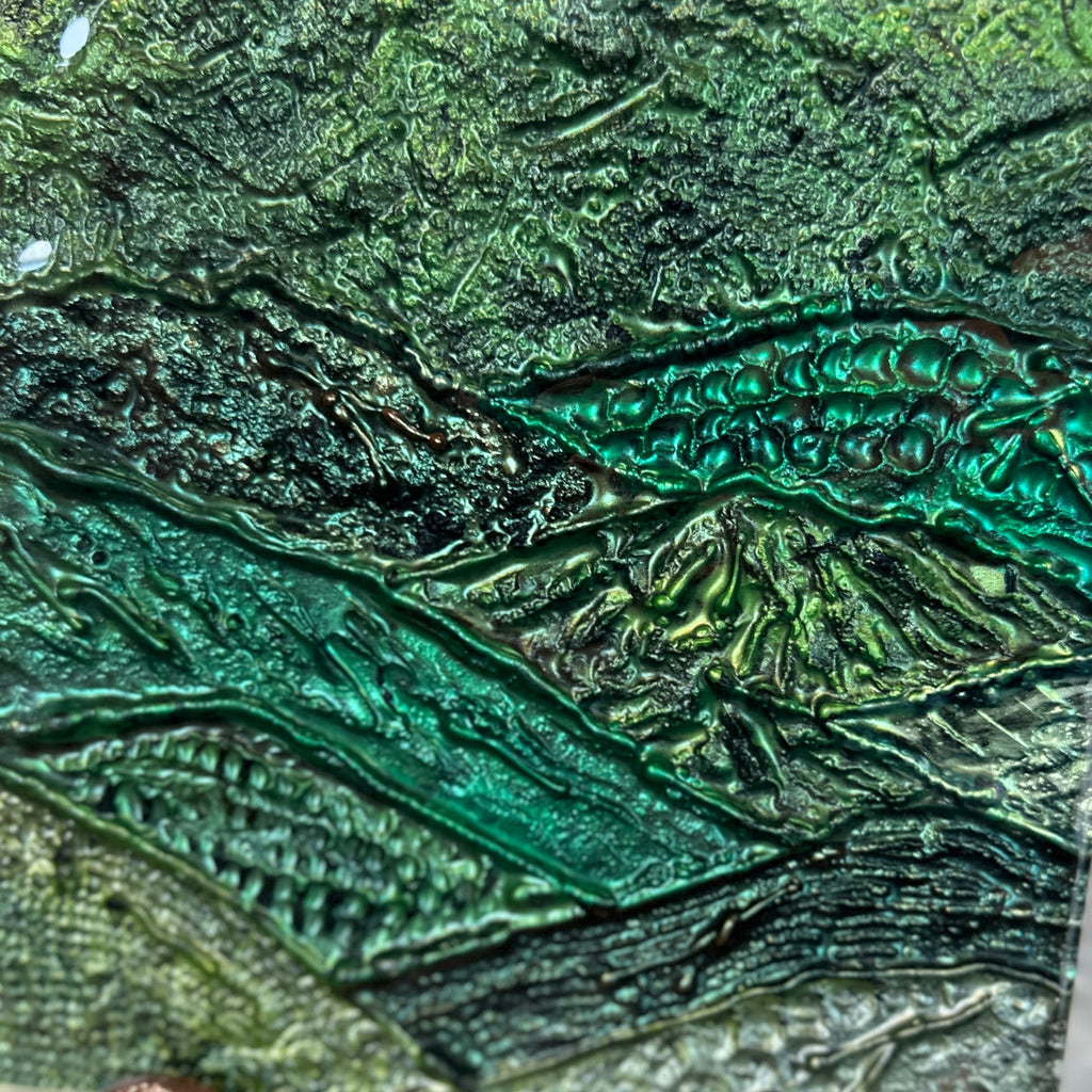 Handpainted Landscape - Long Tray