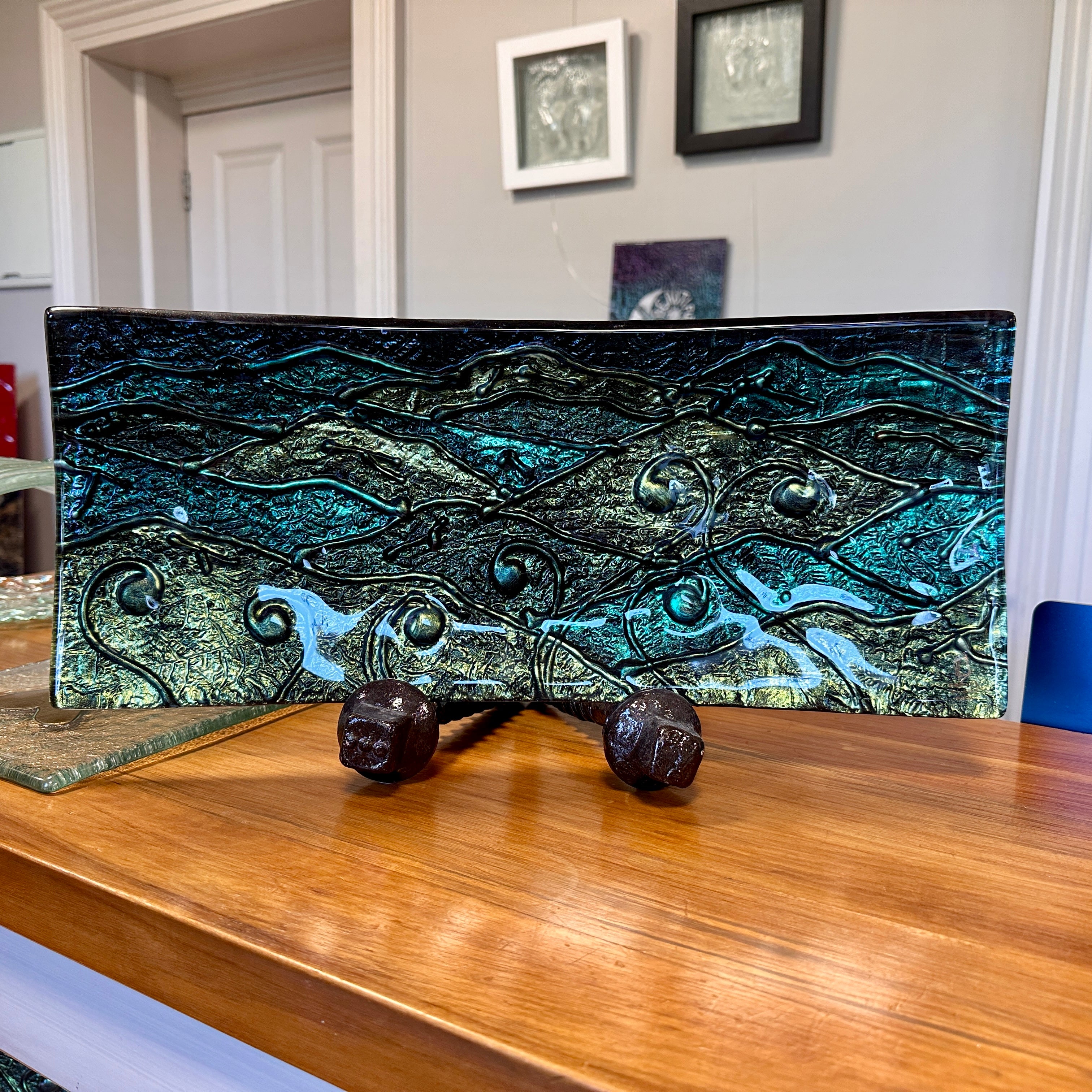 Handpainted Landscape - Long Tray
