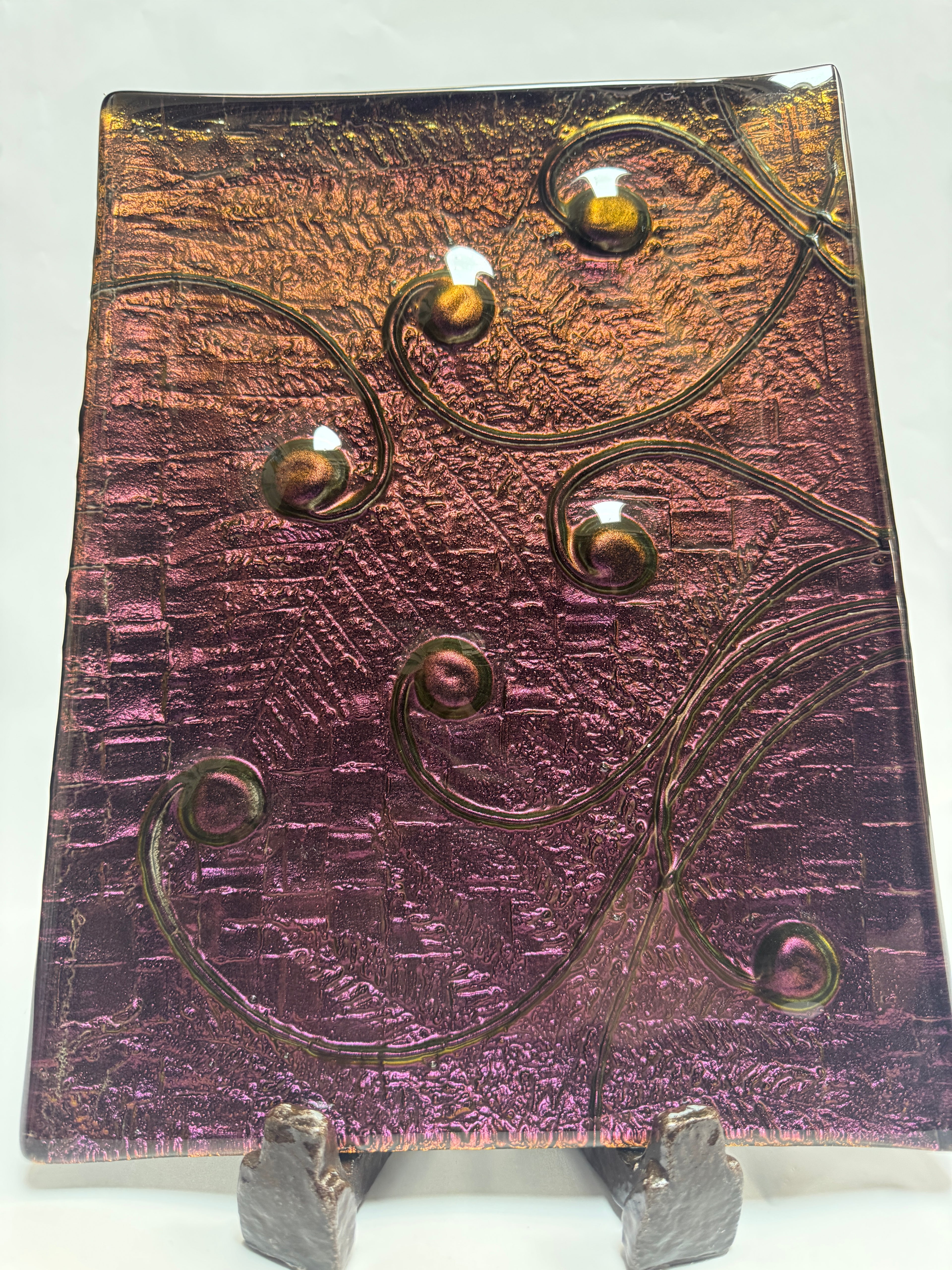 Koru, Fern & Flax - 23cm x 33cm Rectangle Platter
