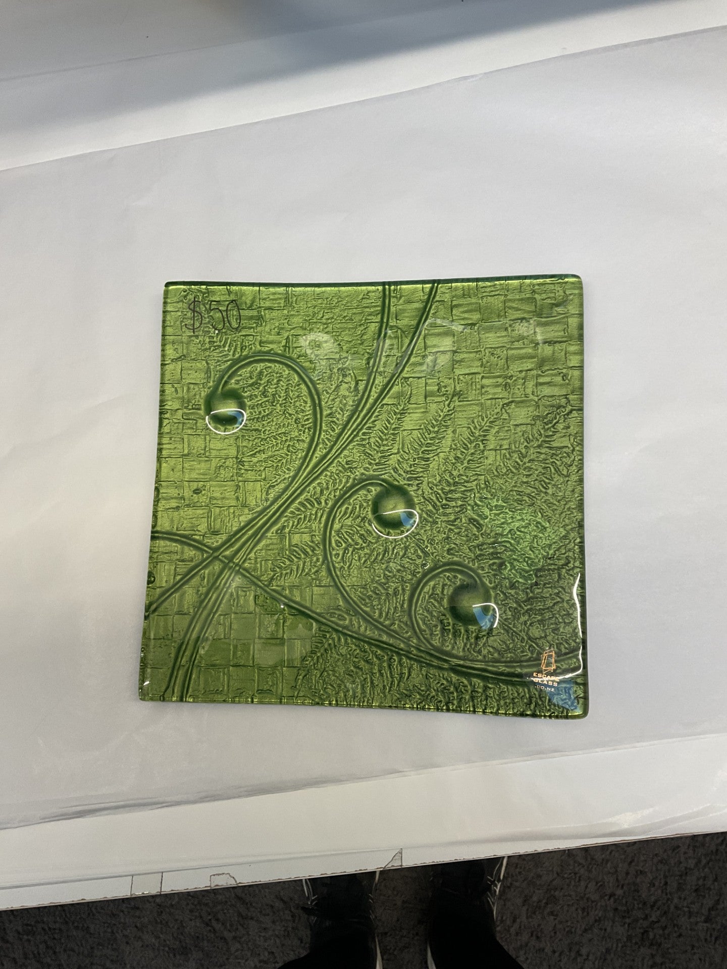 Garage Sale 25cm Square Platter