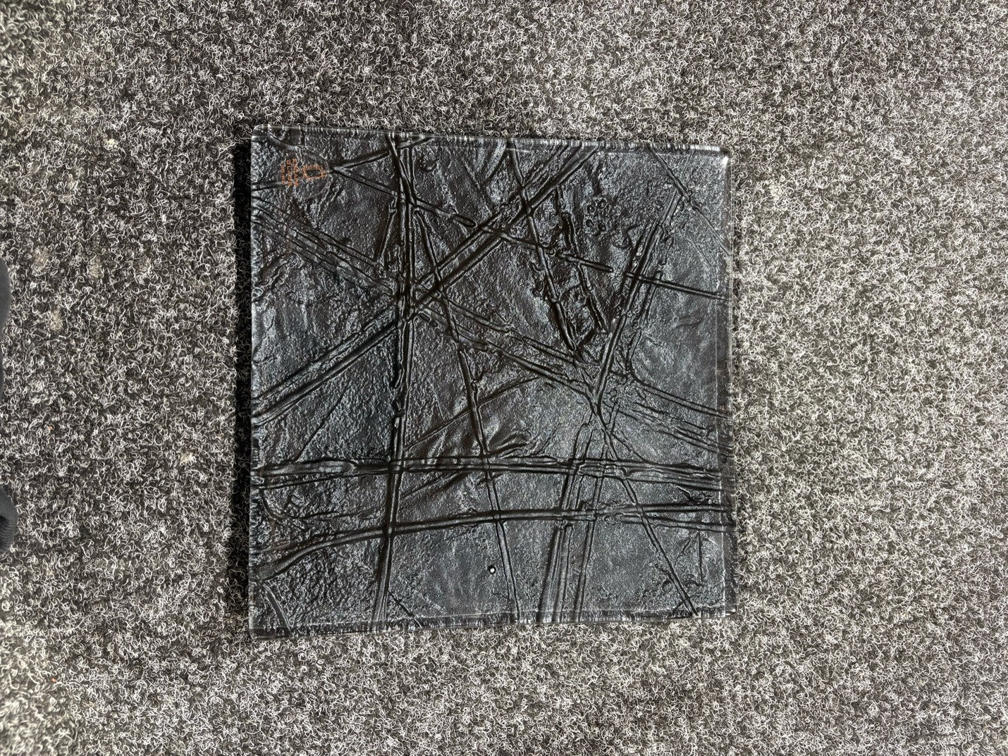 Garage Sale Black Rope 250sq Square Platter