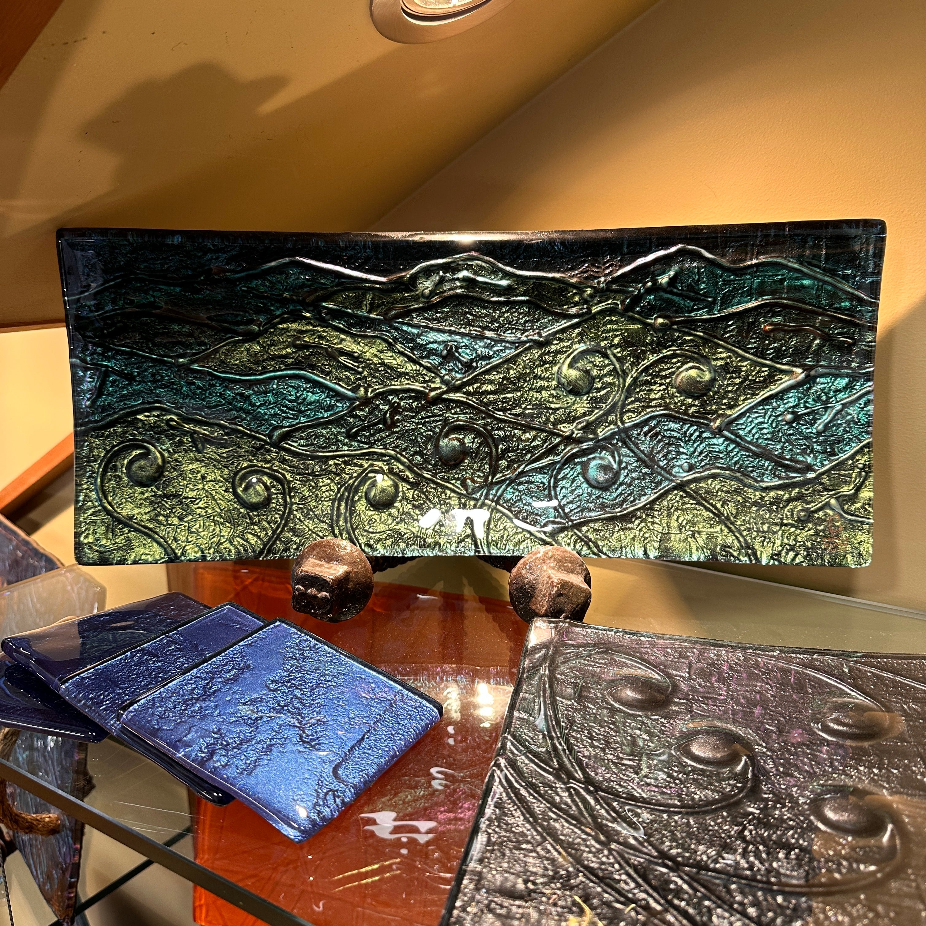Handpainted Landscape - Long Tray