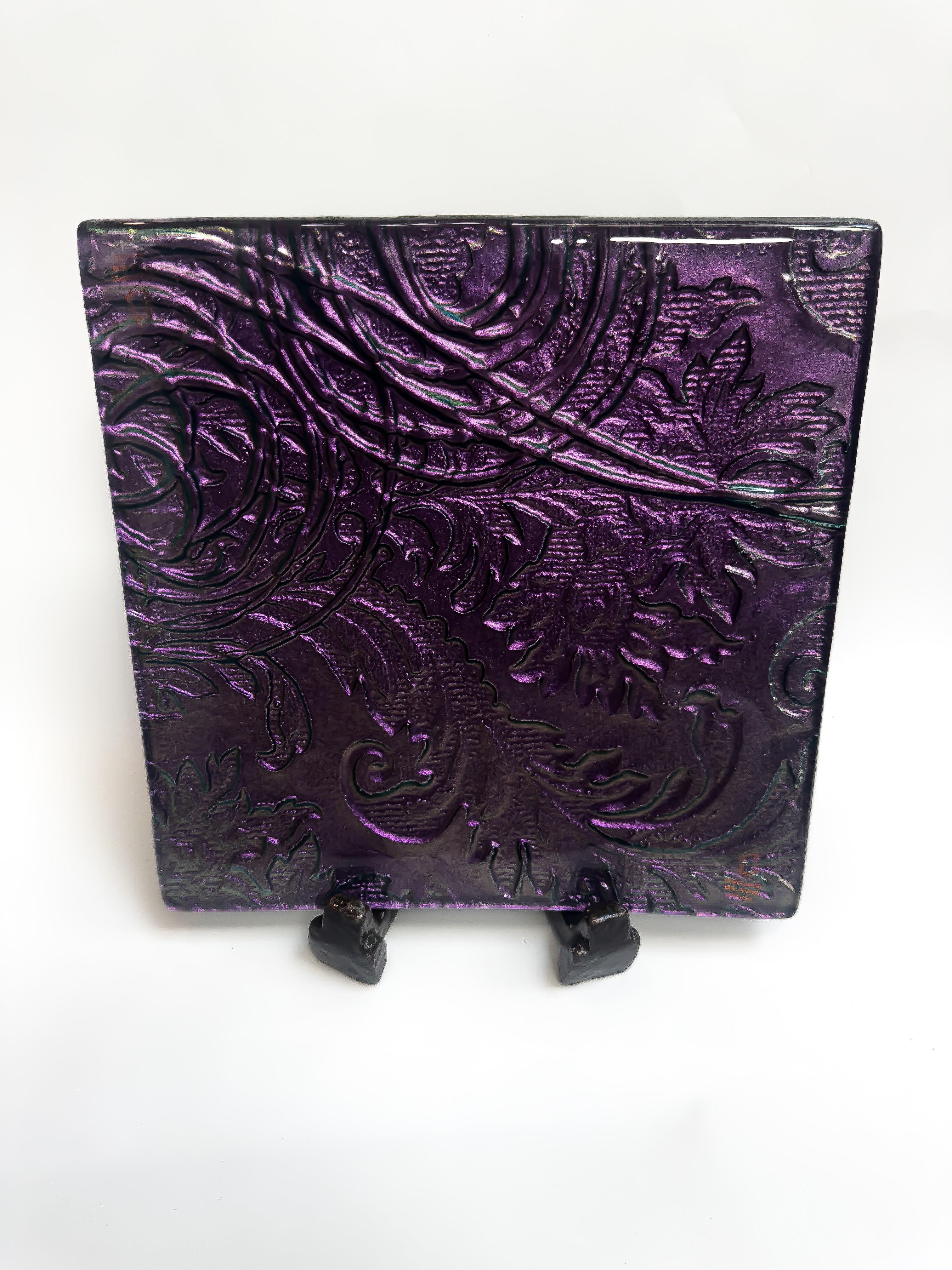 Anaglypta - 25cm Square Platter