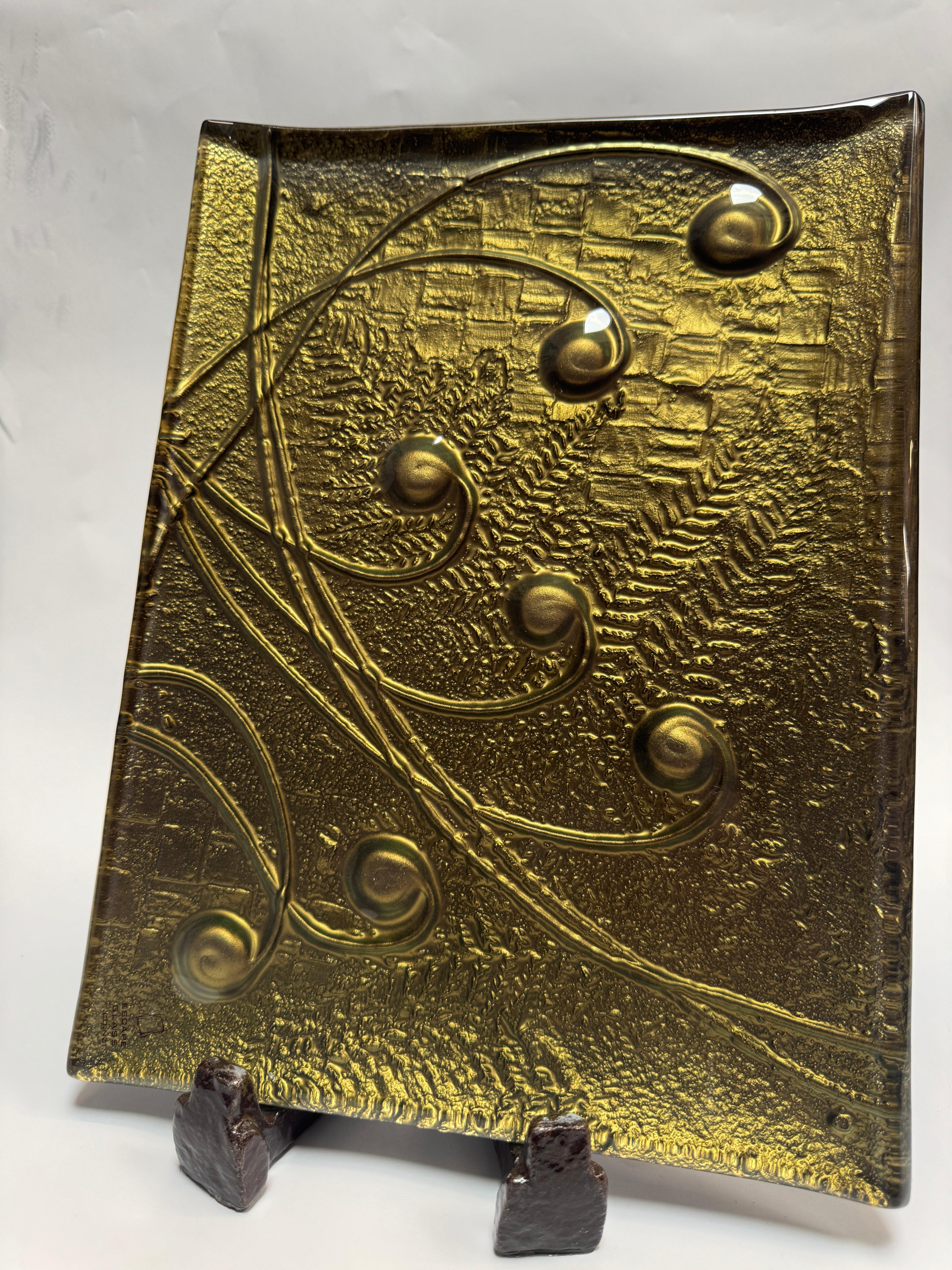 Koru, Fern & Flax - 23cm x 33cm Rectangle Platter