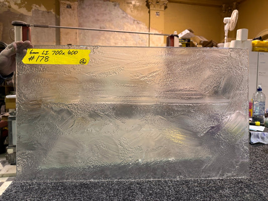 Slumped Glass - Freescape - 70x40cm #178