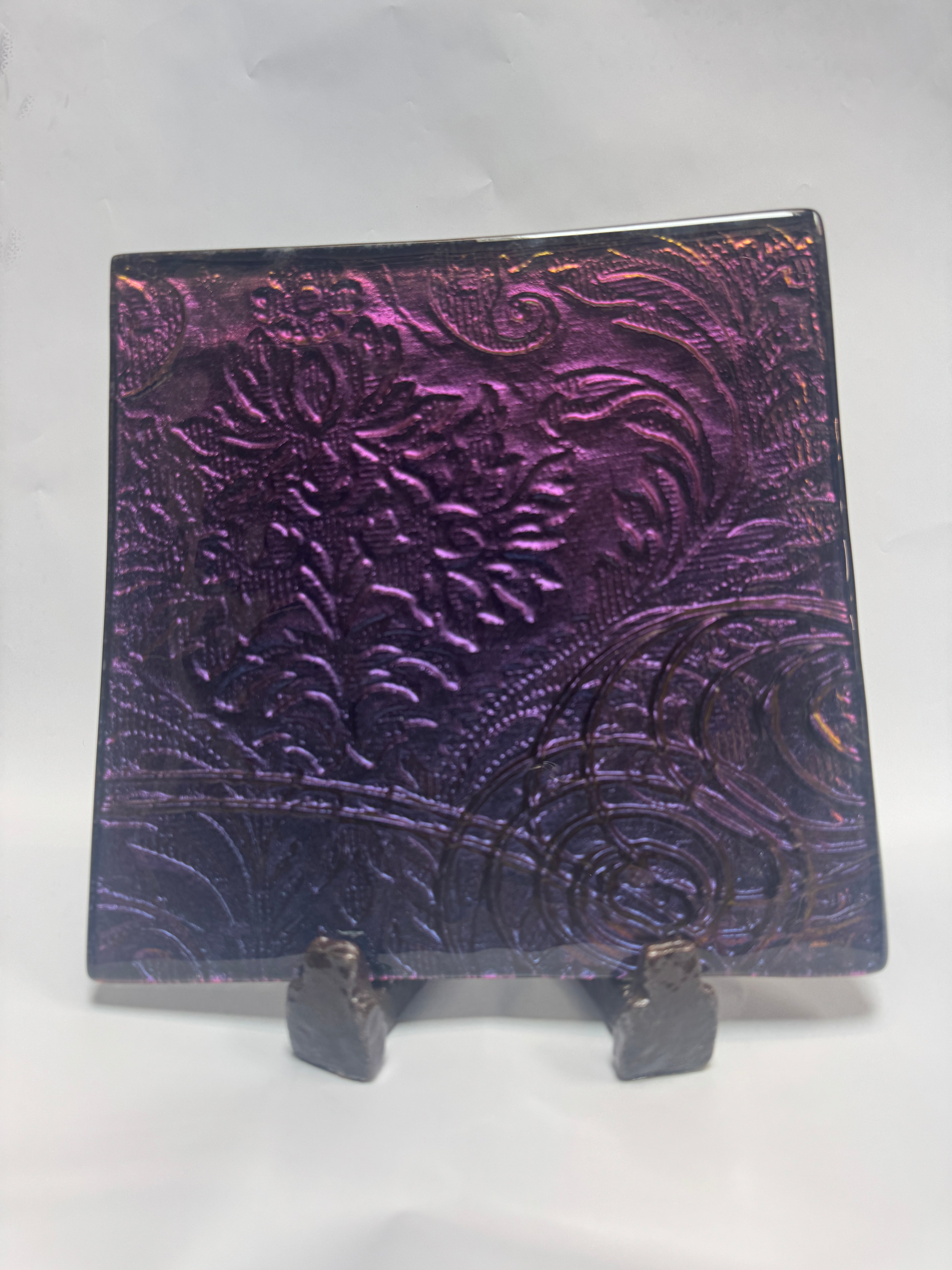 Anaglypta - 25cm Square Platter