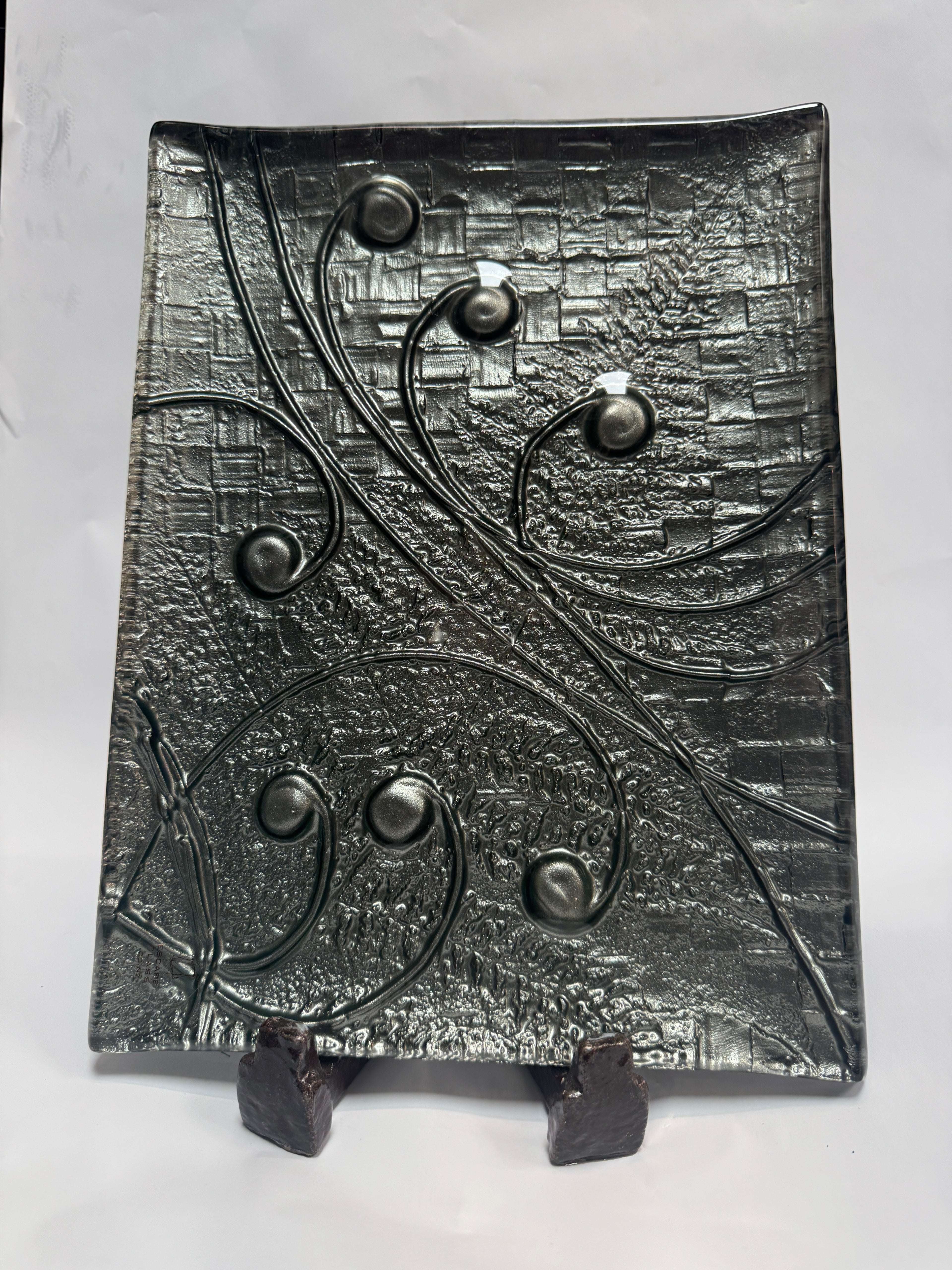 Koru, Fern & Flax - 23cm x 33cm Rectangle Platter