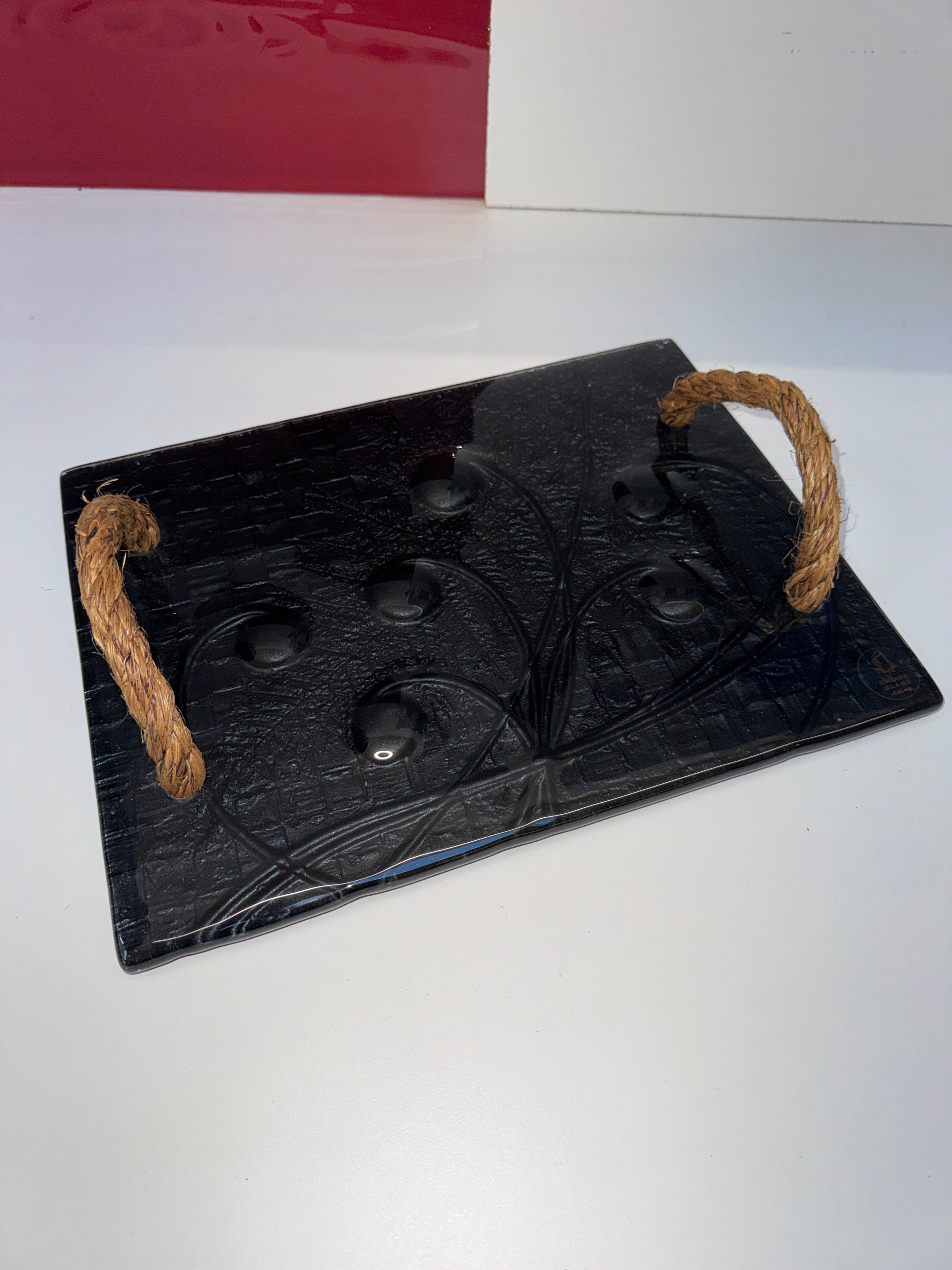 Small Rope Handle - Koru, Flax & Fern