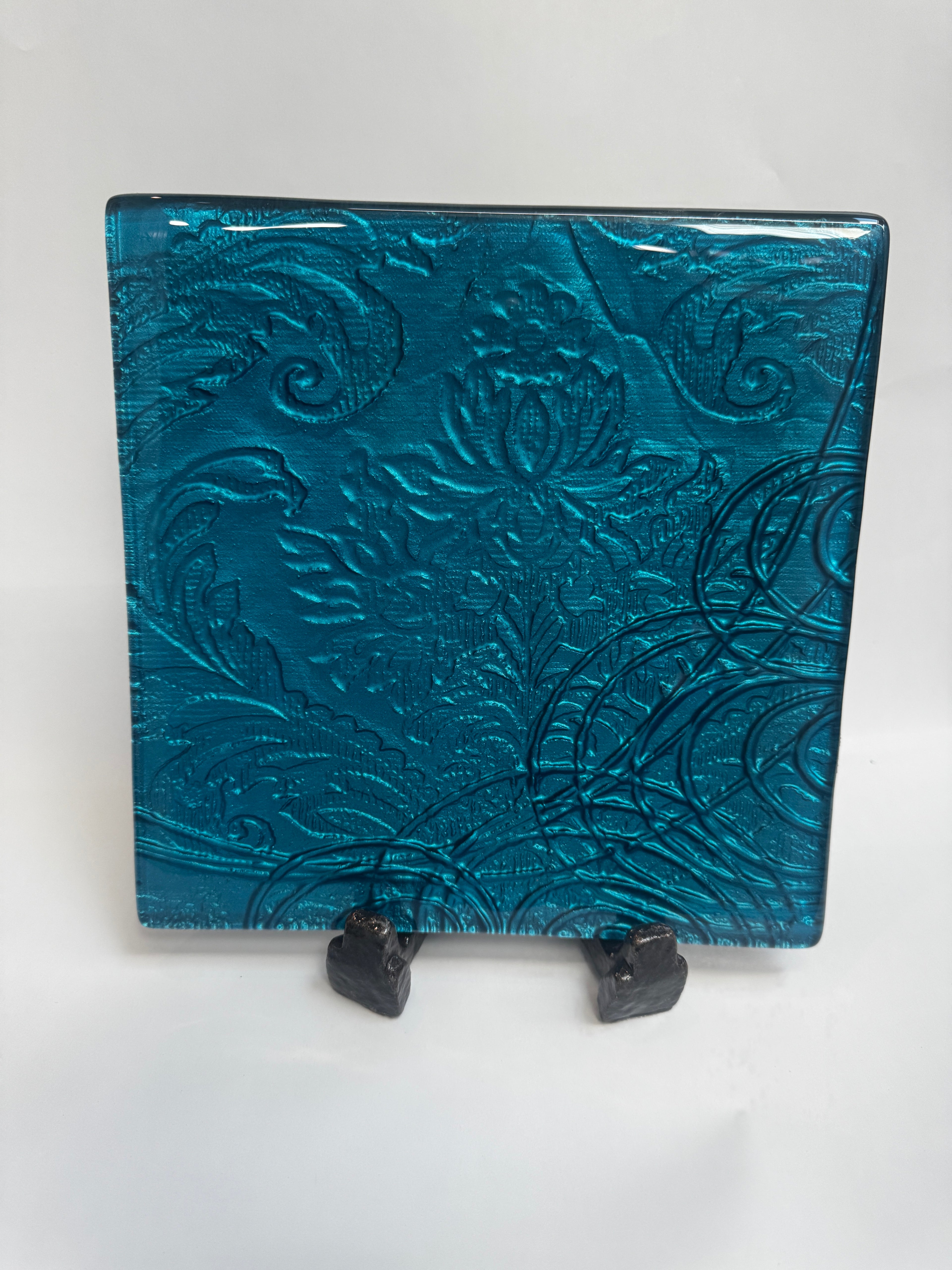 Anaglypta - 25cm Square Platter
