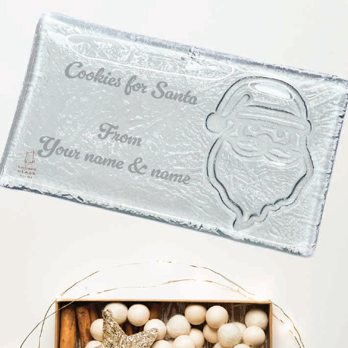 Santa Plate - Personalise this!