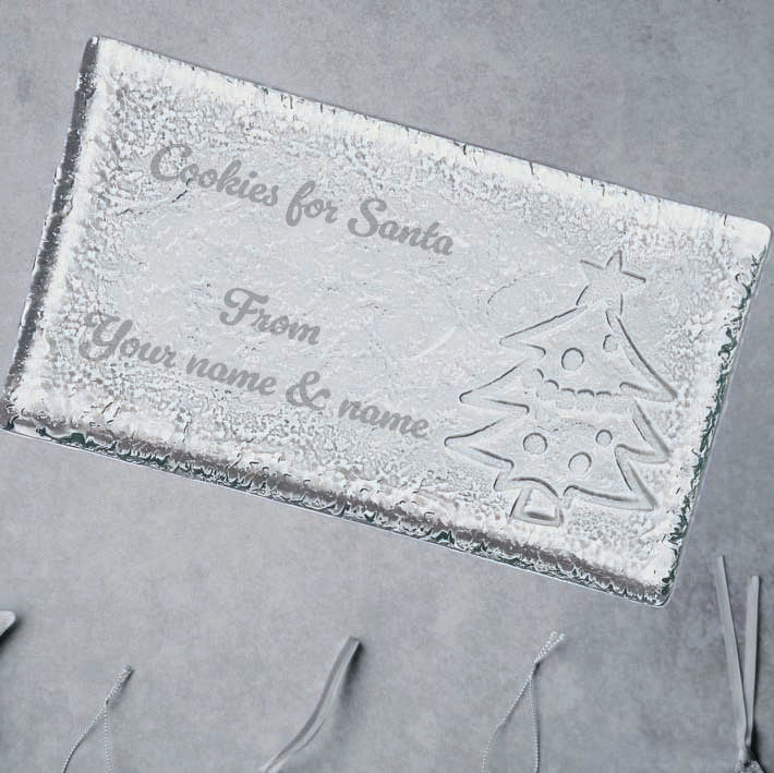 Christmas Tree Plate - Personalise this!