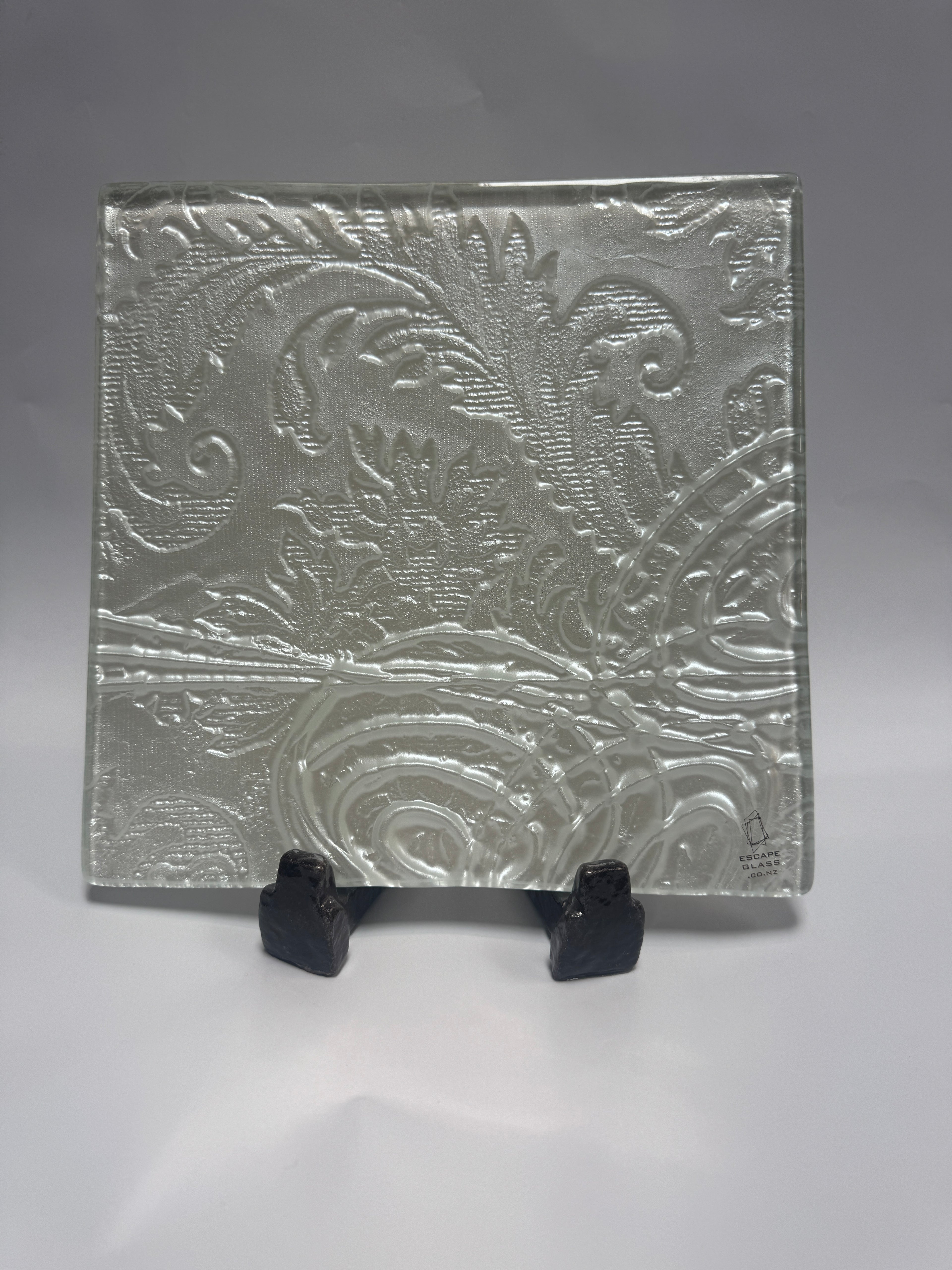 Anaglypta - 25cm Square Platter