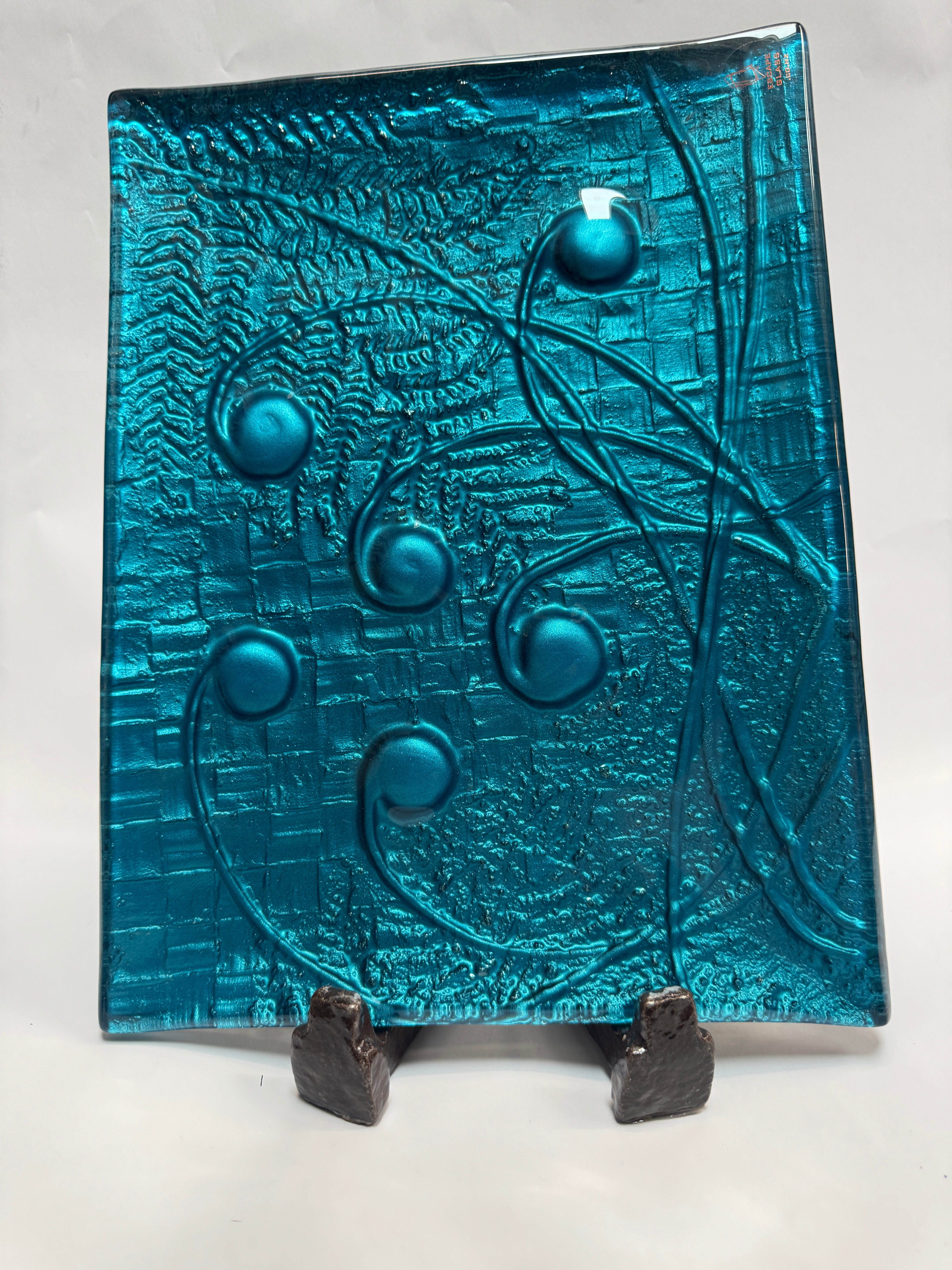 Koru, Fern & Flax - 23cm x 33cm Rectangle Platter