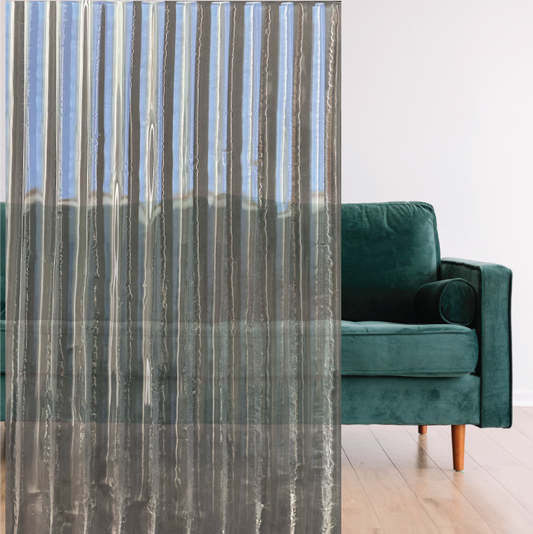 Baby Corrugate reeded glass pattern - escape slumped glass
