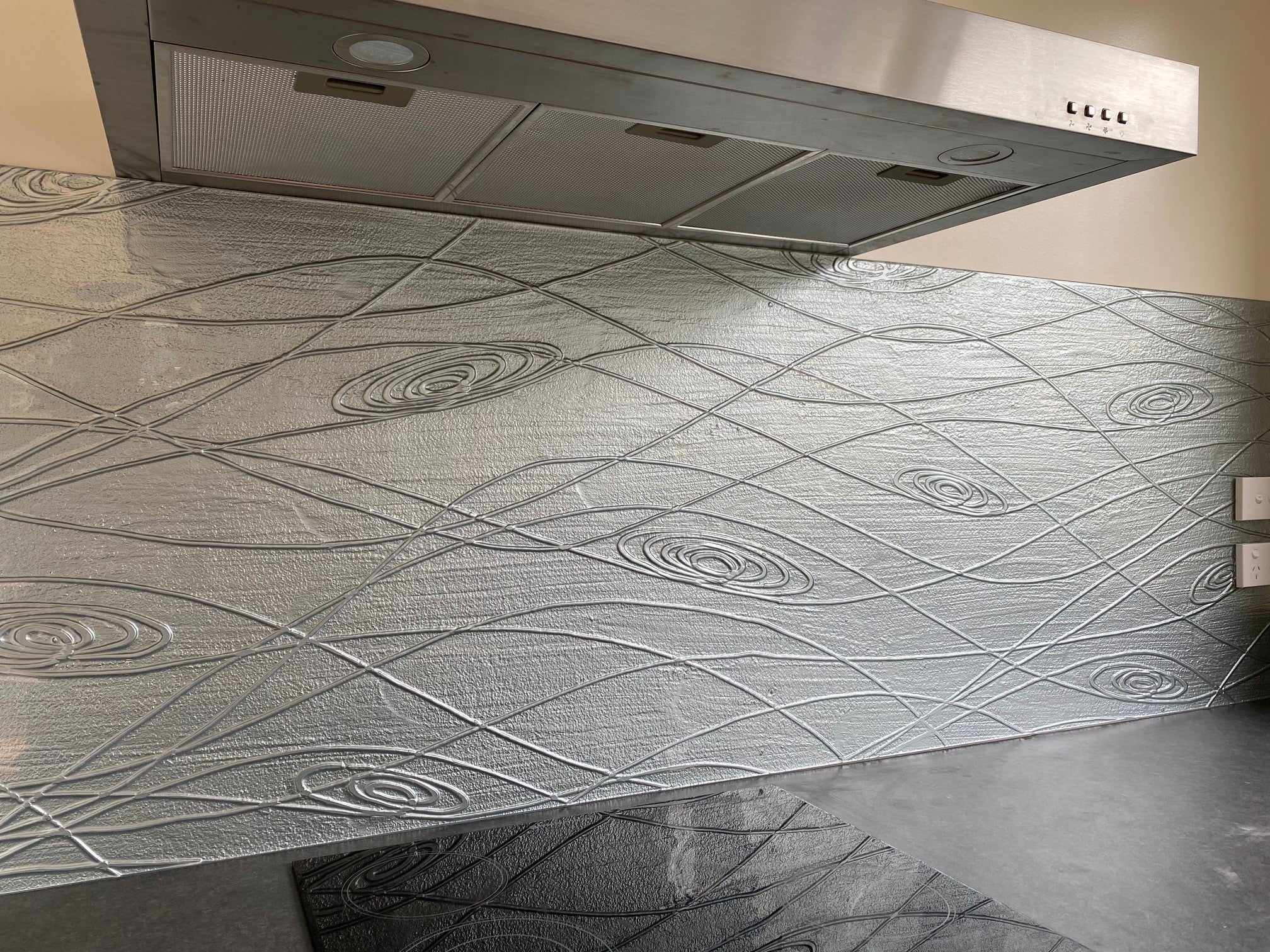 Conformity - with swirl - Clear - 70cm x 1.12m  - #9