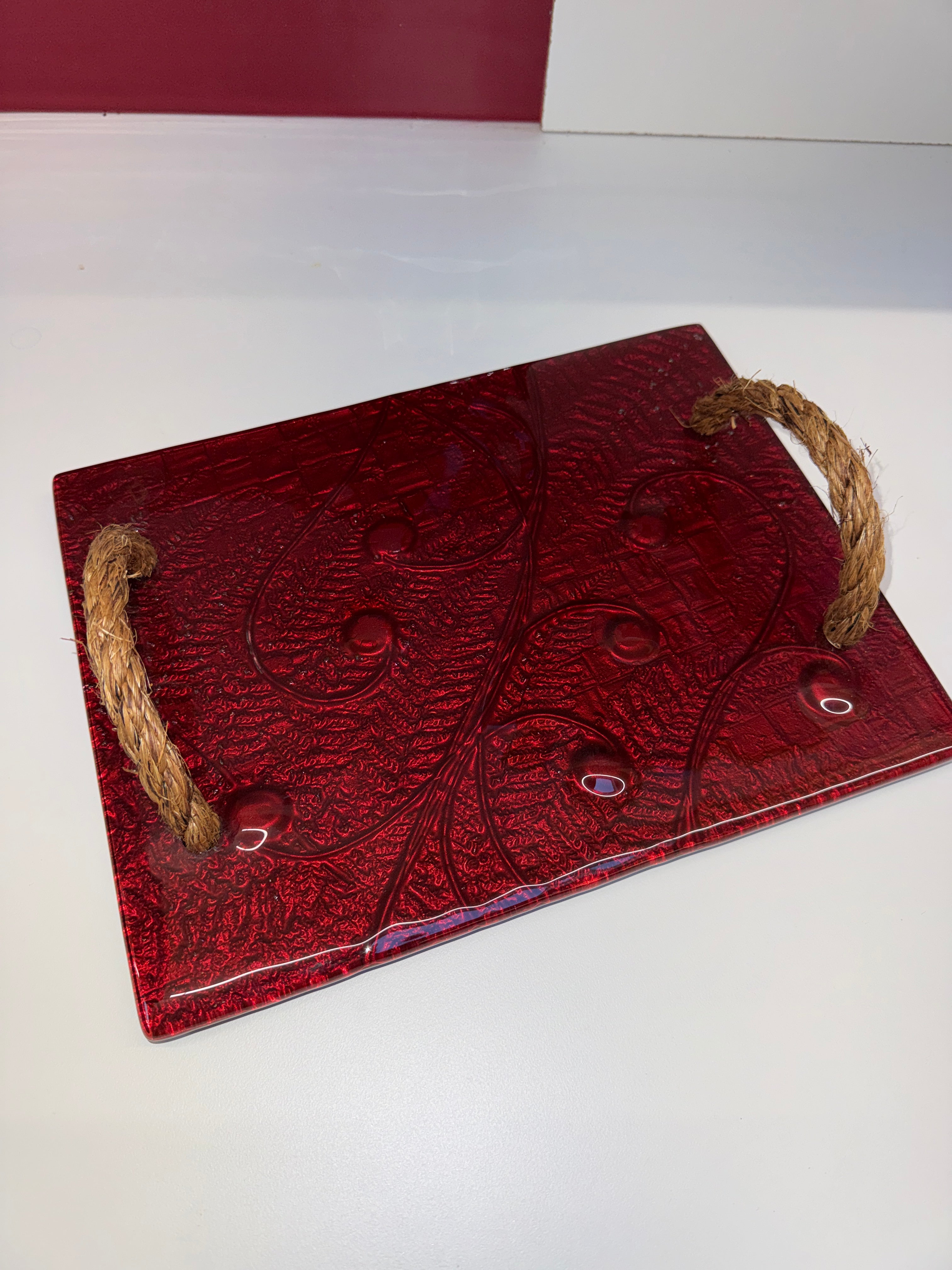 Small Rope Handle - Koru, Flax & Fern