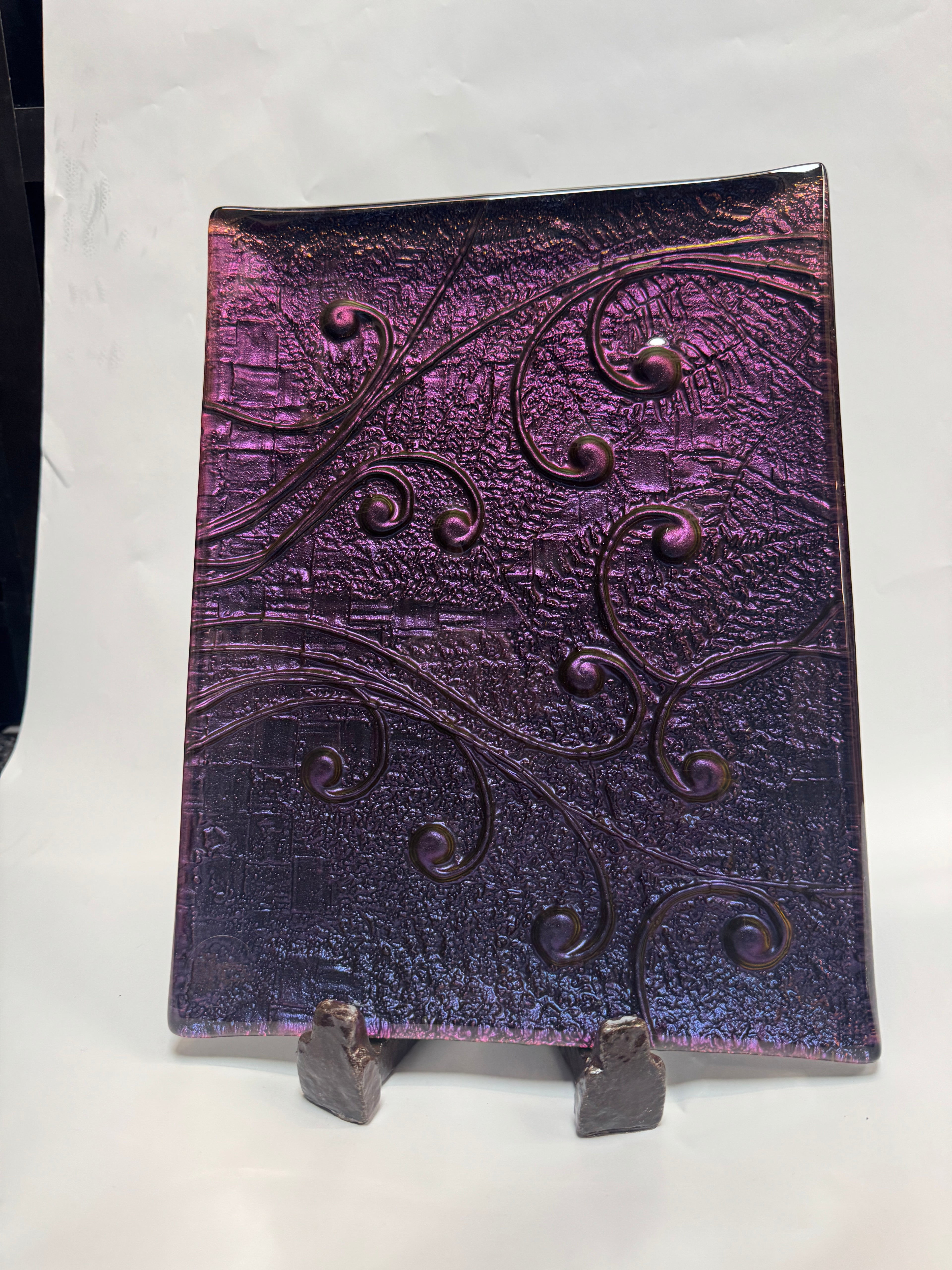 Koru, Fern & Flax - 23cm x 33cm Rectangle Platter