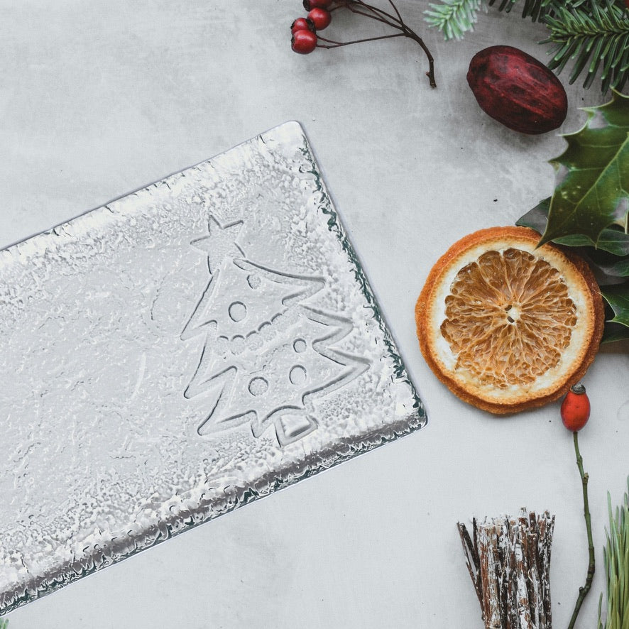 Christmas Tree Plate - Personalise this!