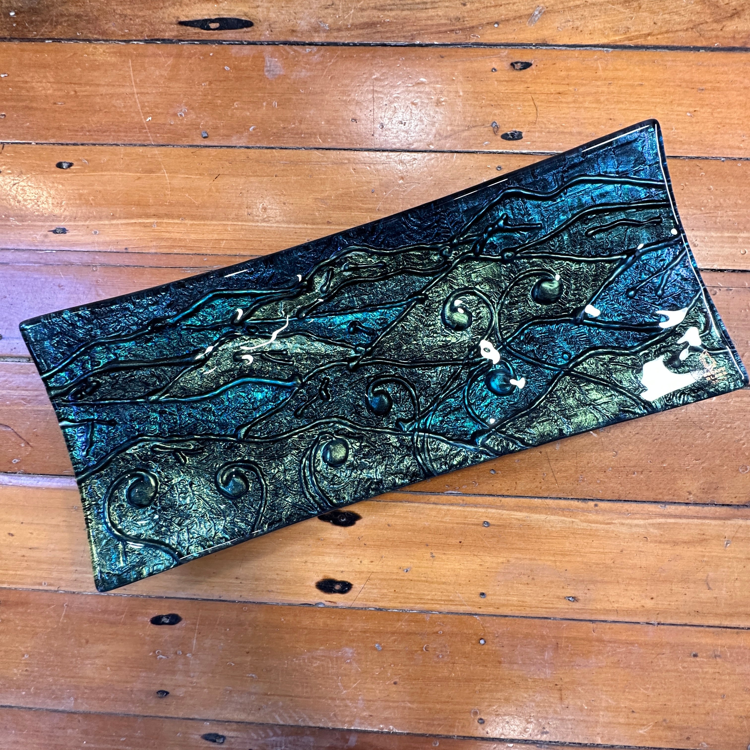 Handpainted Landscape - Long Tray
