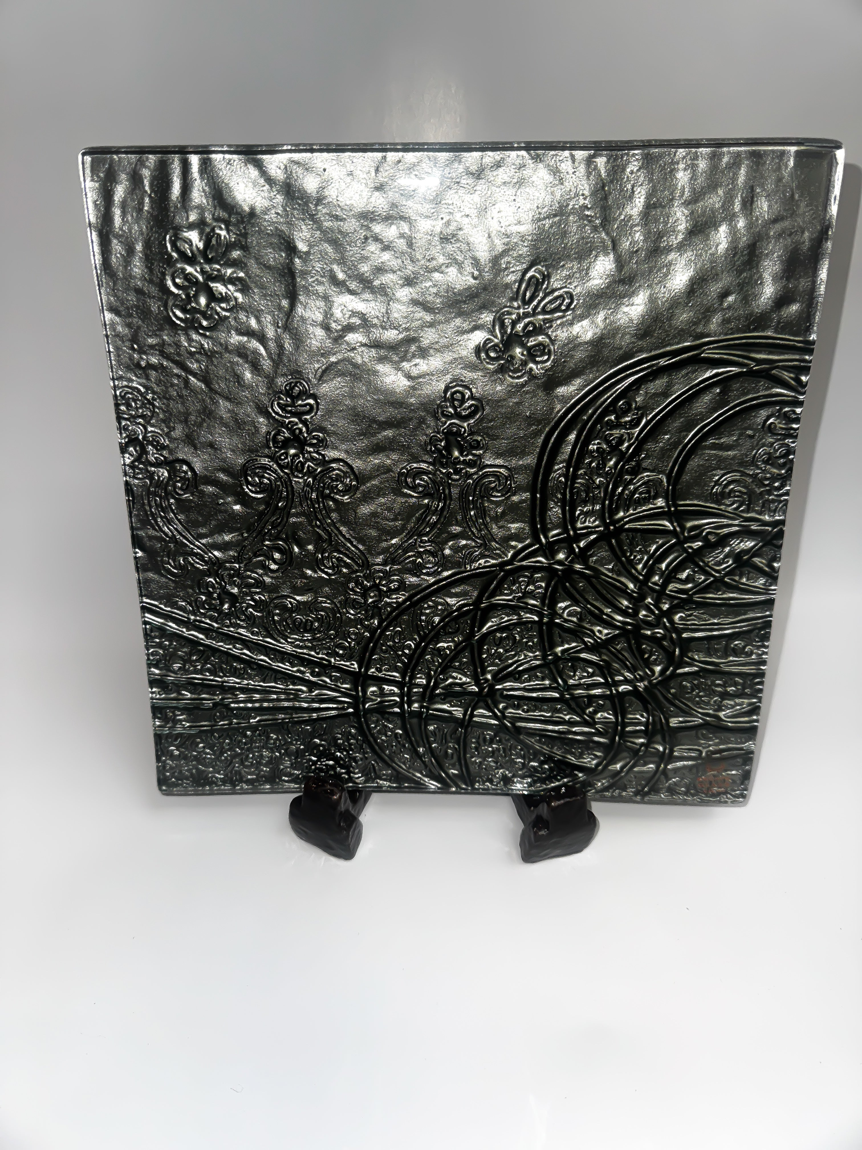 Anaglypta - 25cm Square Platter