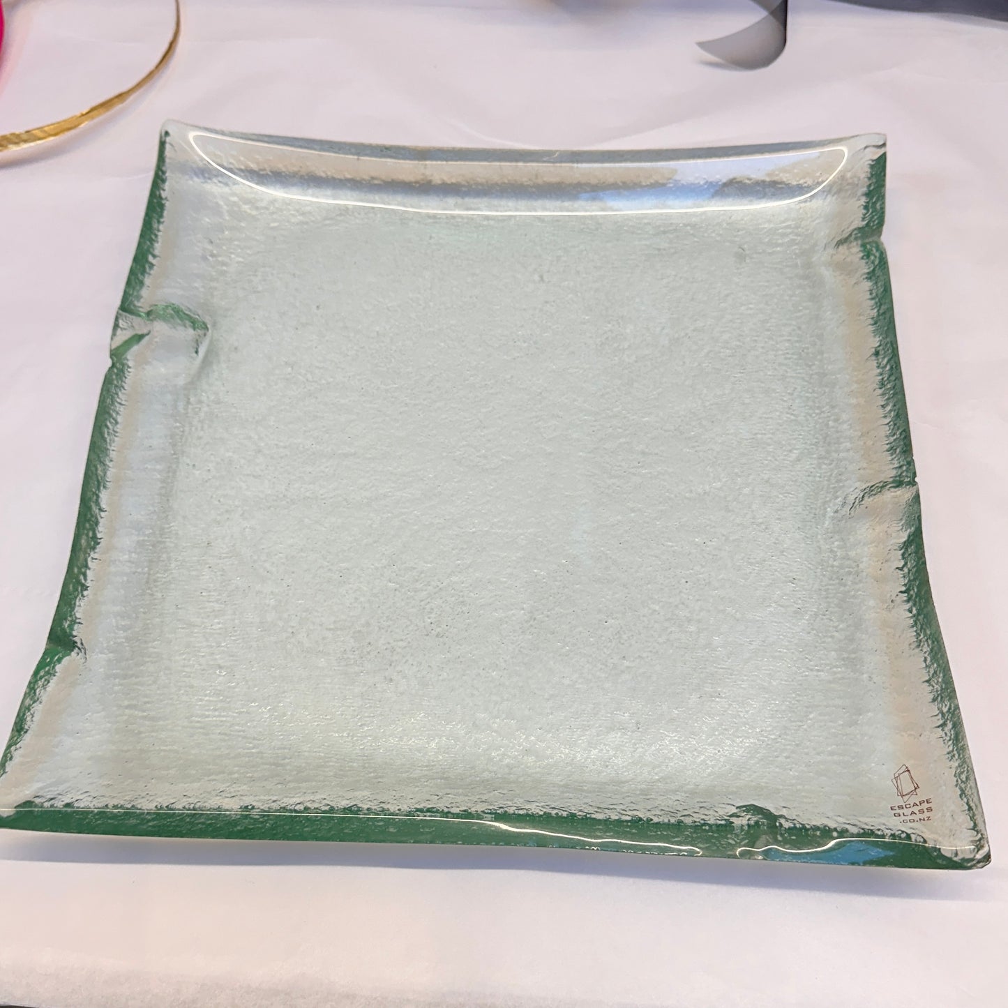 Seconds - 33cm Square Clear tray