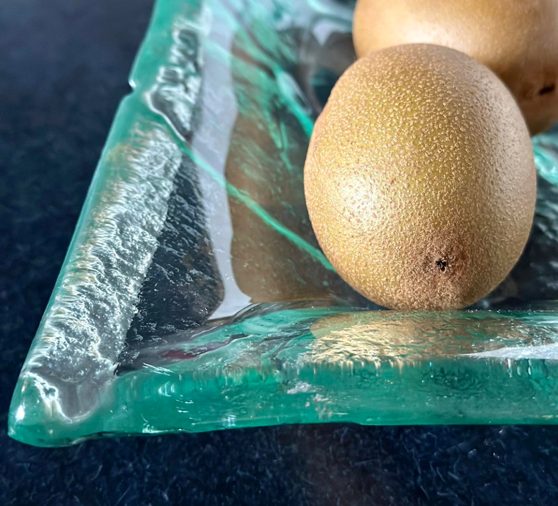 Handmade Glass - Adrift fruit bowl