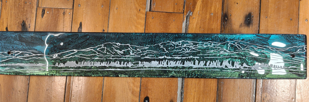 Engraved Landscape - Wall Art