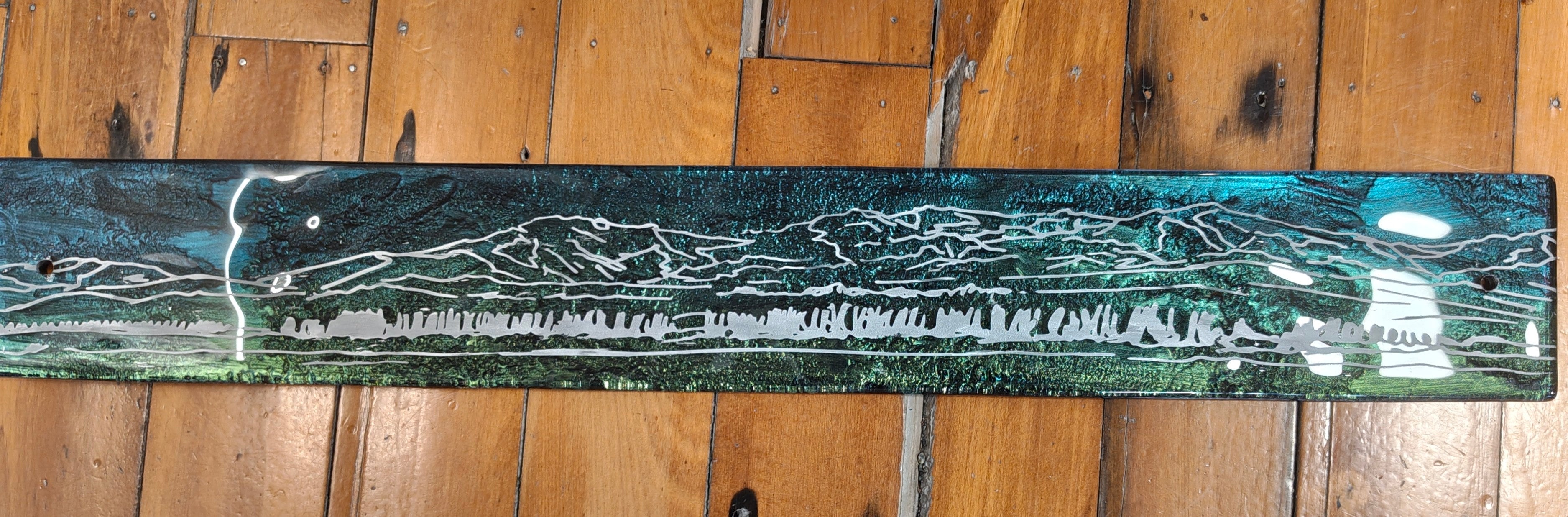 Engraved Landscape - Wall Art