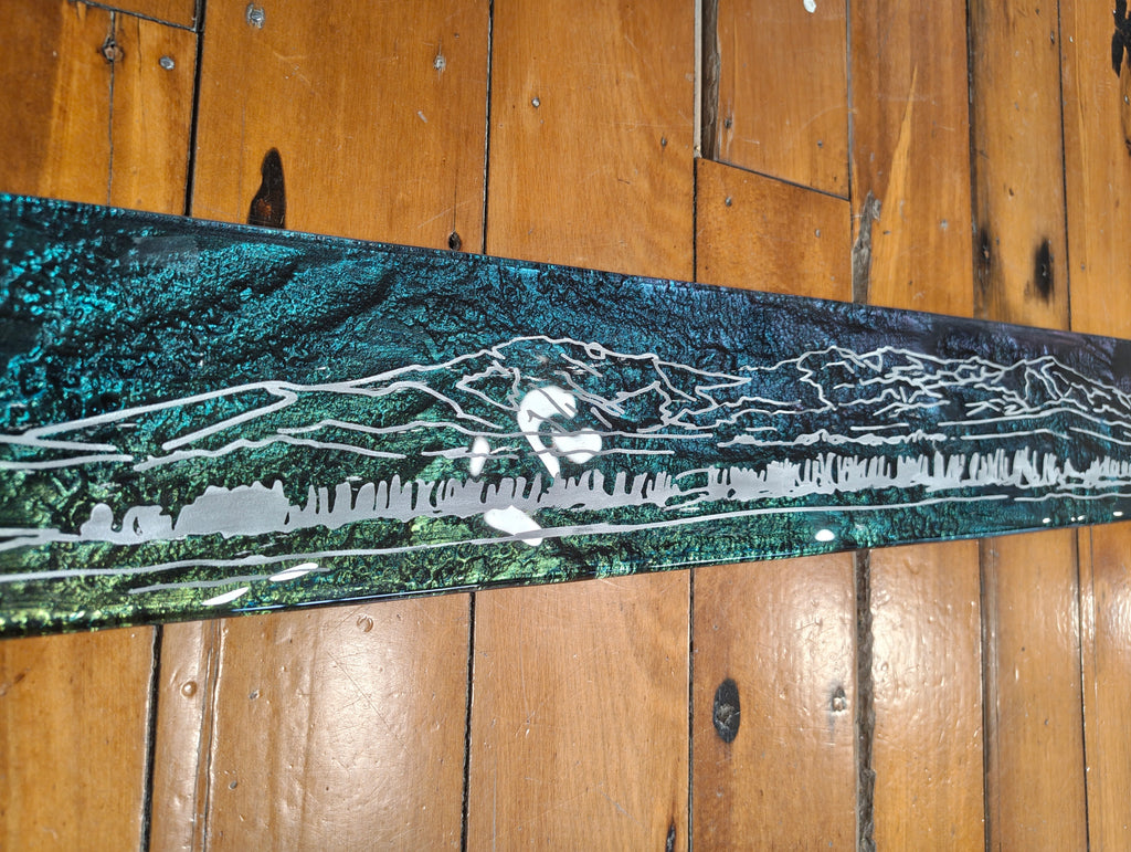 Engraved Landscape - Wall Art