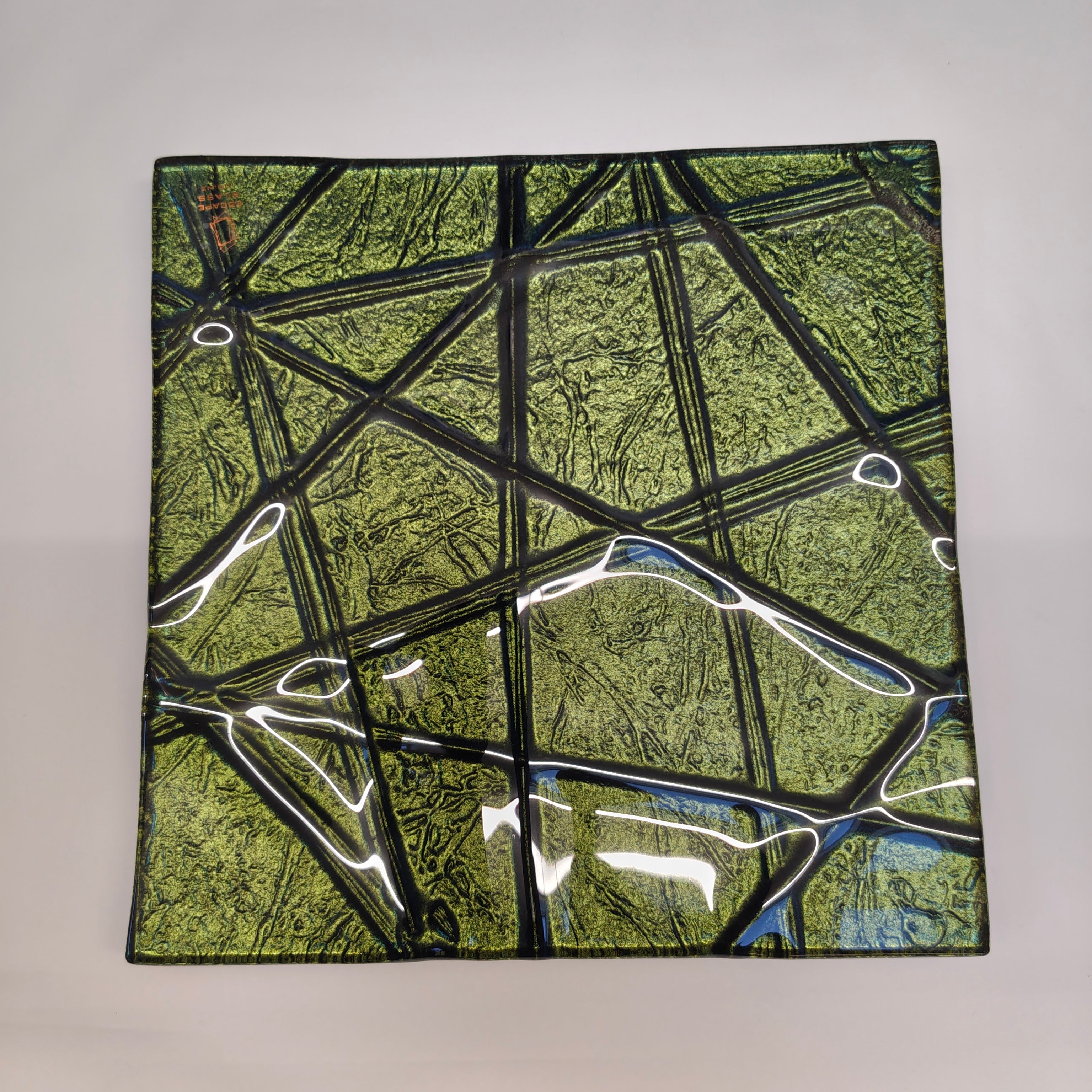 30cm Square Platter - Rope Pattern