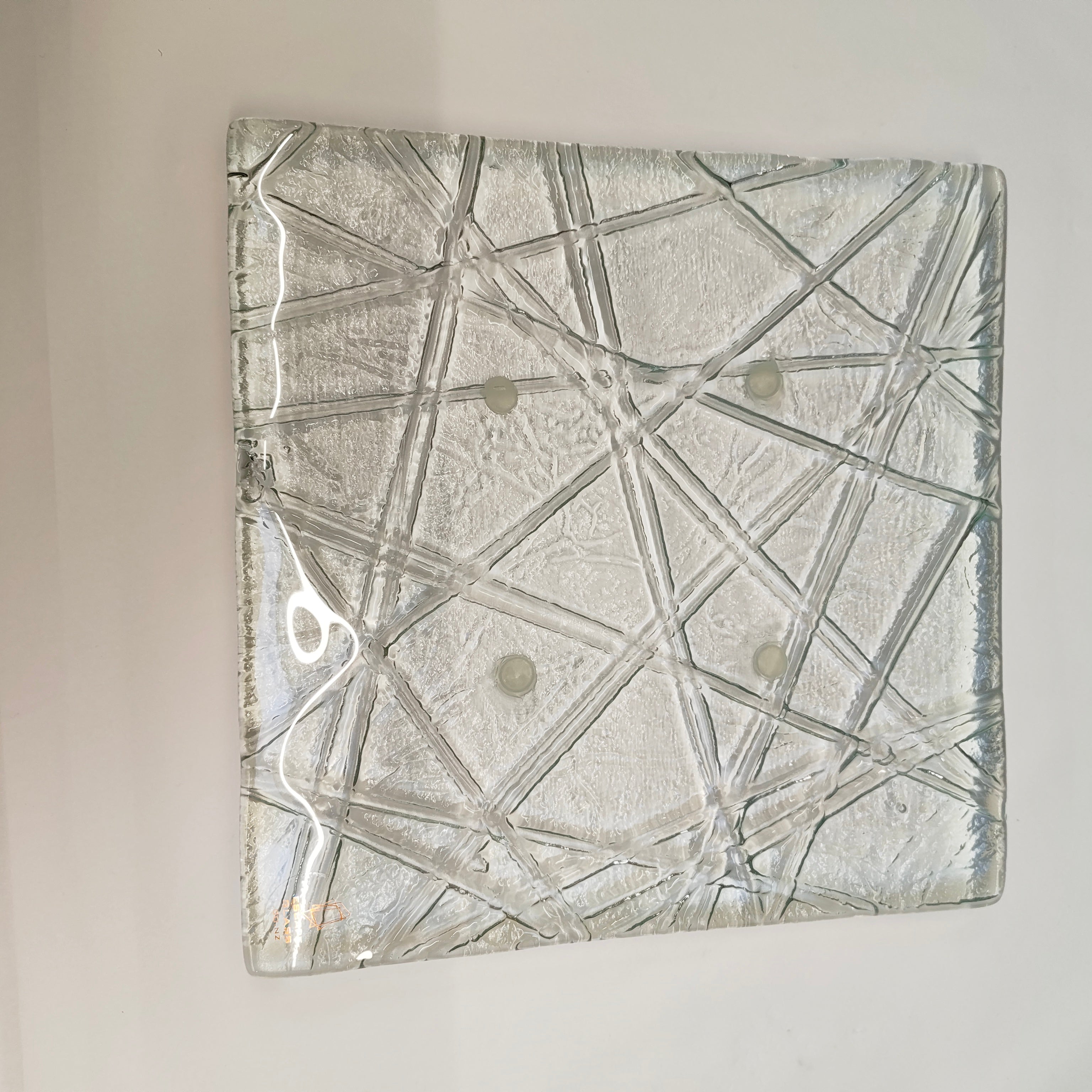 30cm Square Platter - Rope Pattern