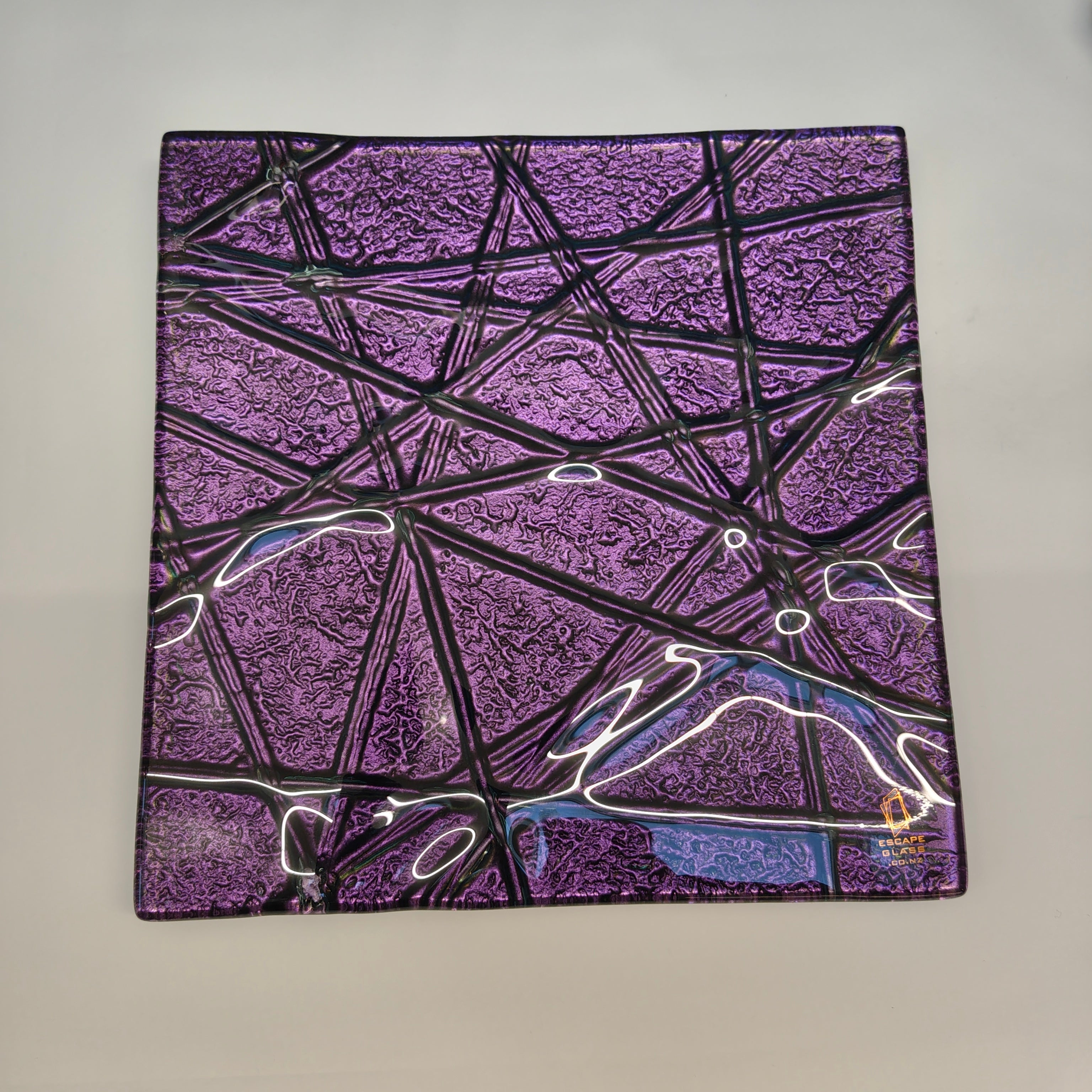 30cm Square Platter - Rope Pattern