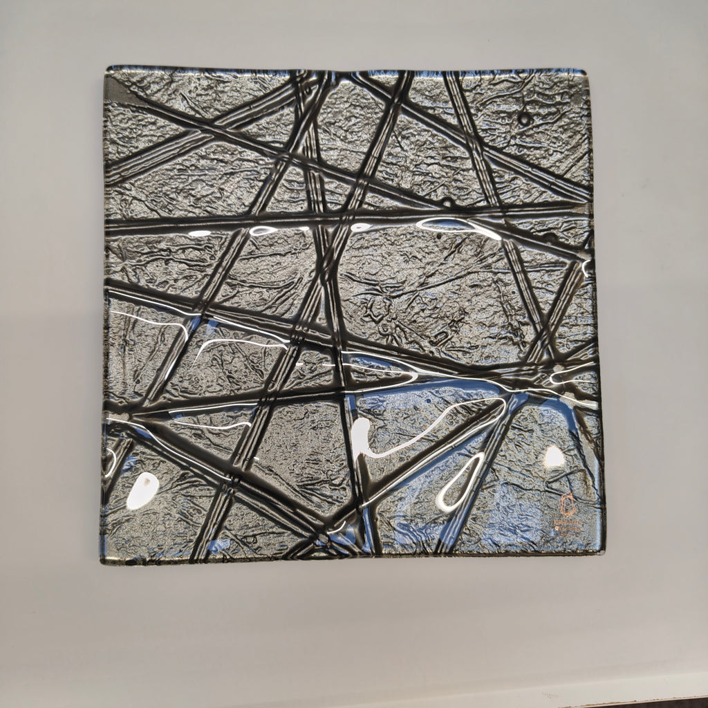 30cm Square Platter - Rope Pattern