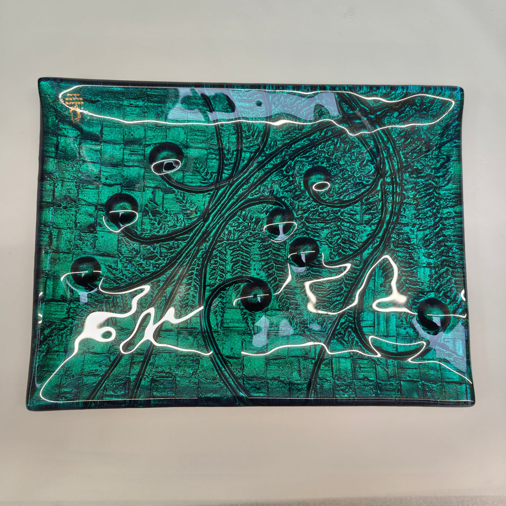 Rectangular Platter - Koru, Flax & Fern